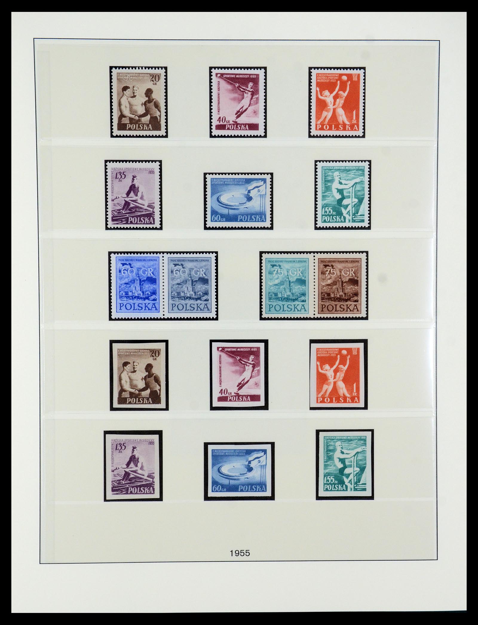 35696 071 - Postzegelverzameling 35696 Polen 1918-1997.