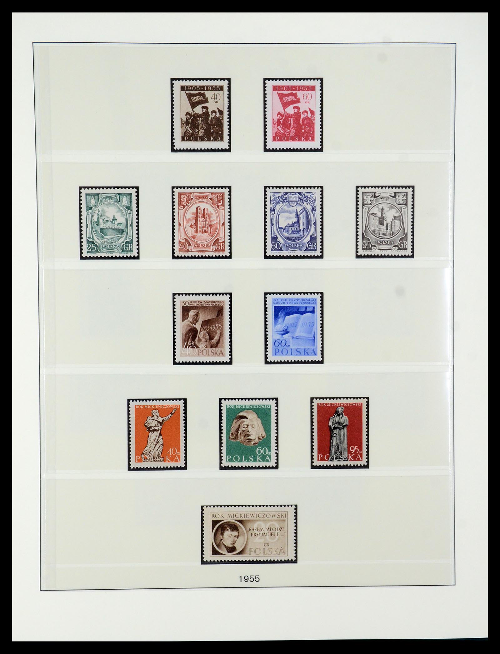 35696 073 - Postzegelverzameling 35696 Polen 1918-1997.