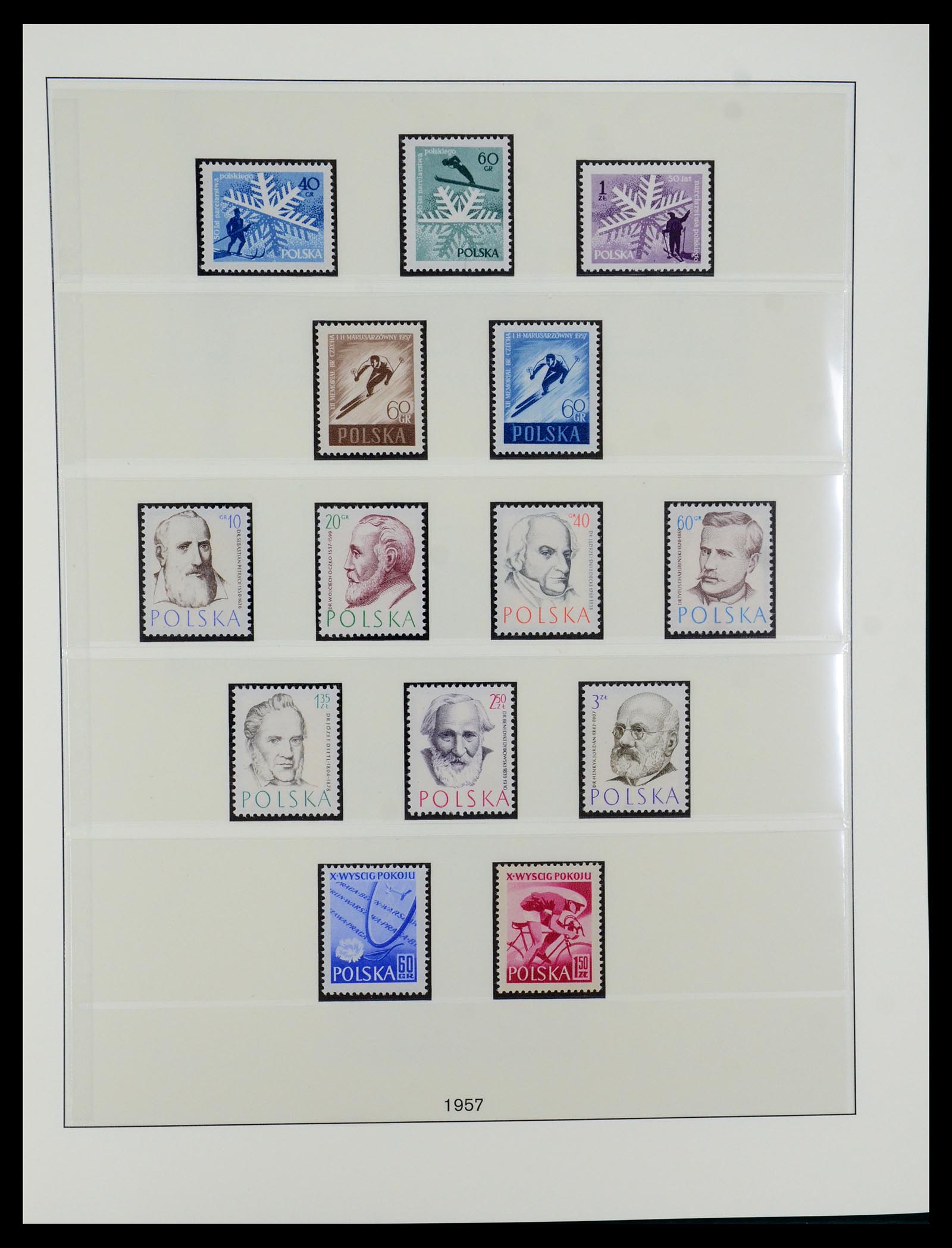 35696 079 - Postzegelverzameling 35696 Polen 1918-1997.