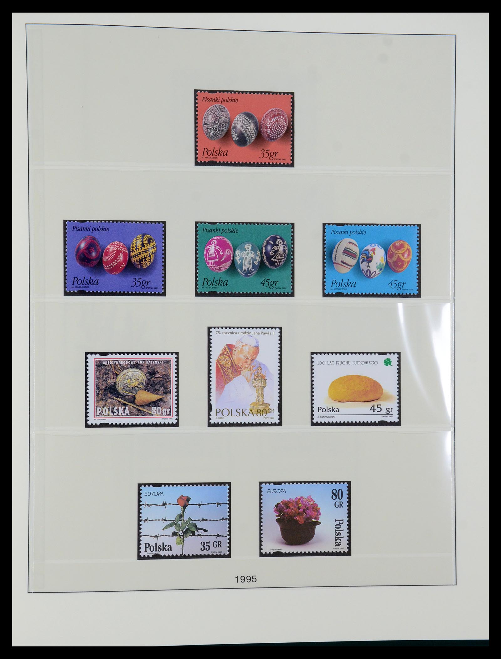 35696 401 - Postzegelverzameling 35696 Polen 1918-1997.