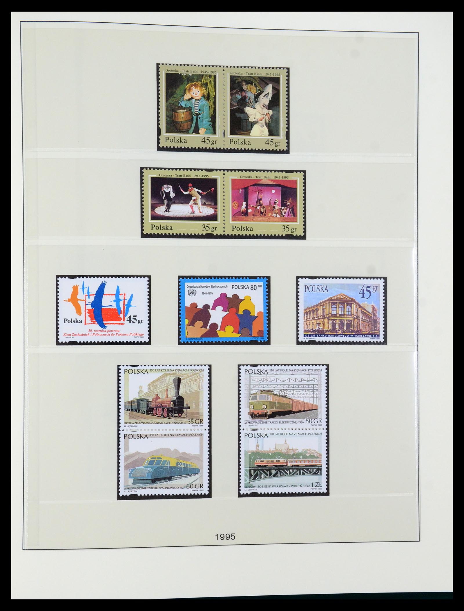 35696 402 - Postzegelverzameling 35696 Polen 1918-1997.