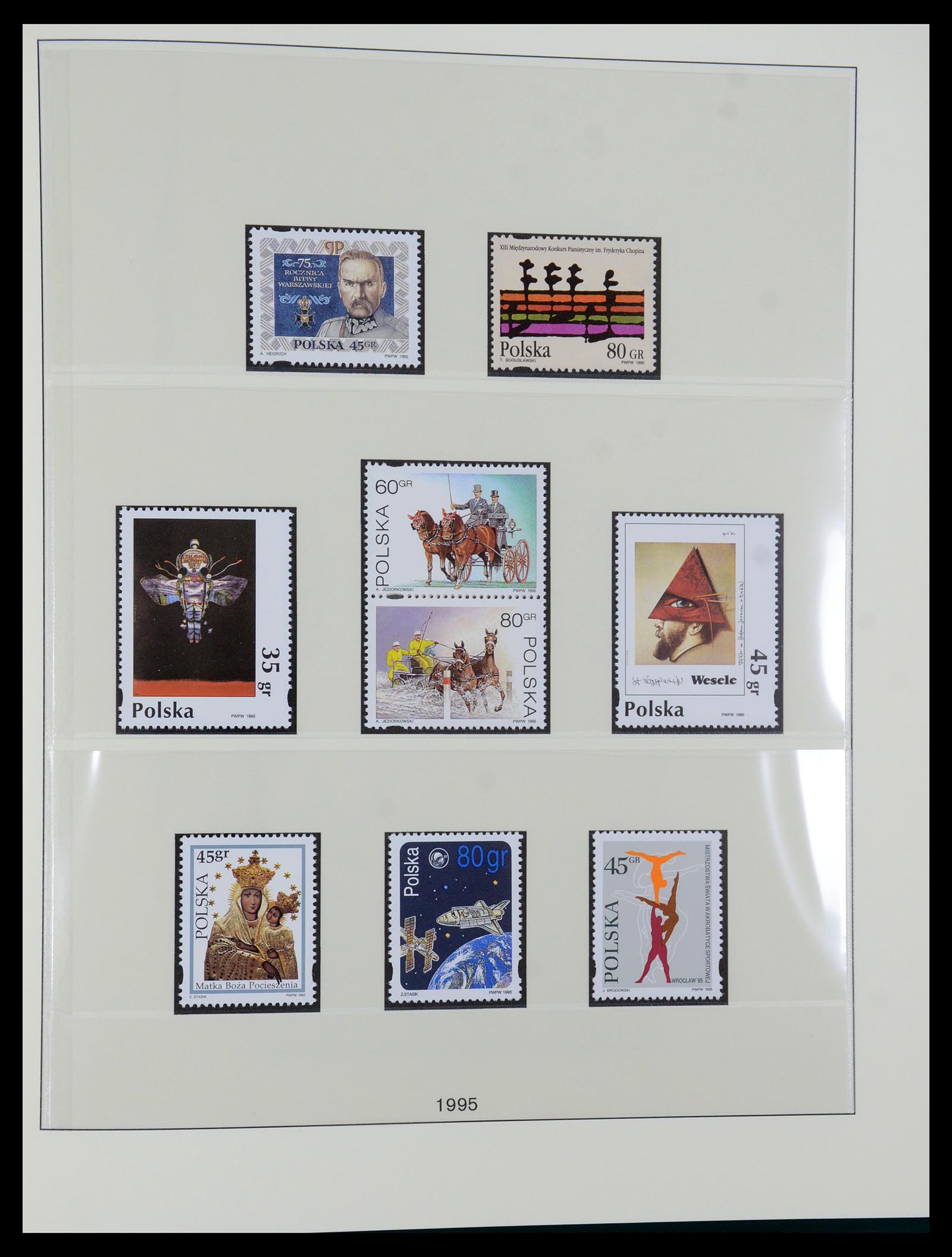 35696 403 - Postzegelverzameling 35696 Polen 1918-1997.