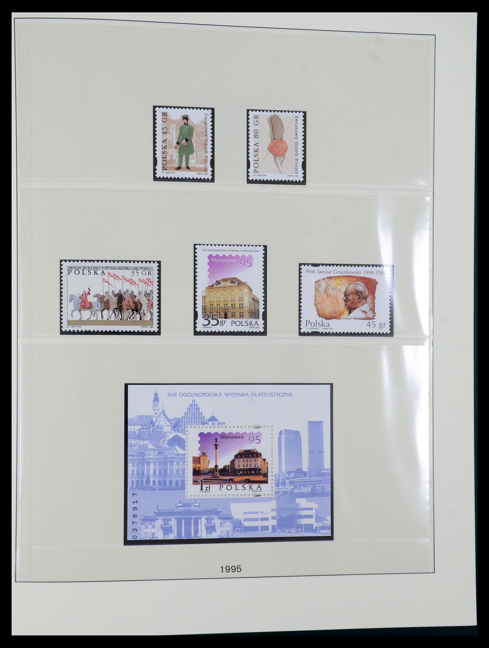 35696 404 - Postzegelverzameling 35696 Polen 1918-1997.