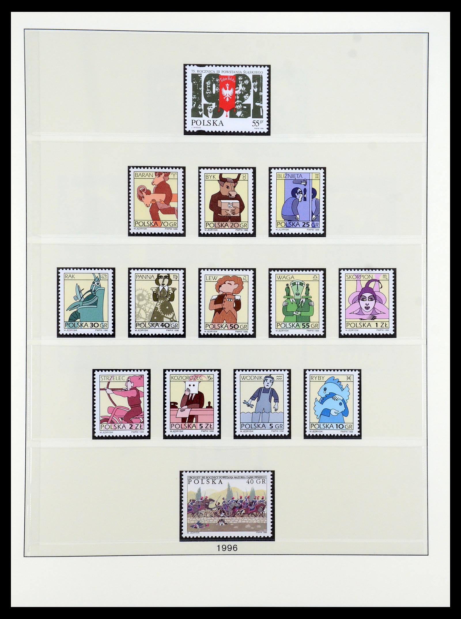 35696 407 - Postzegelverzameling 35696 Polen 1918-1997.
