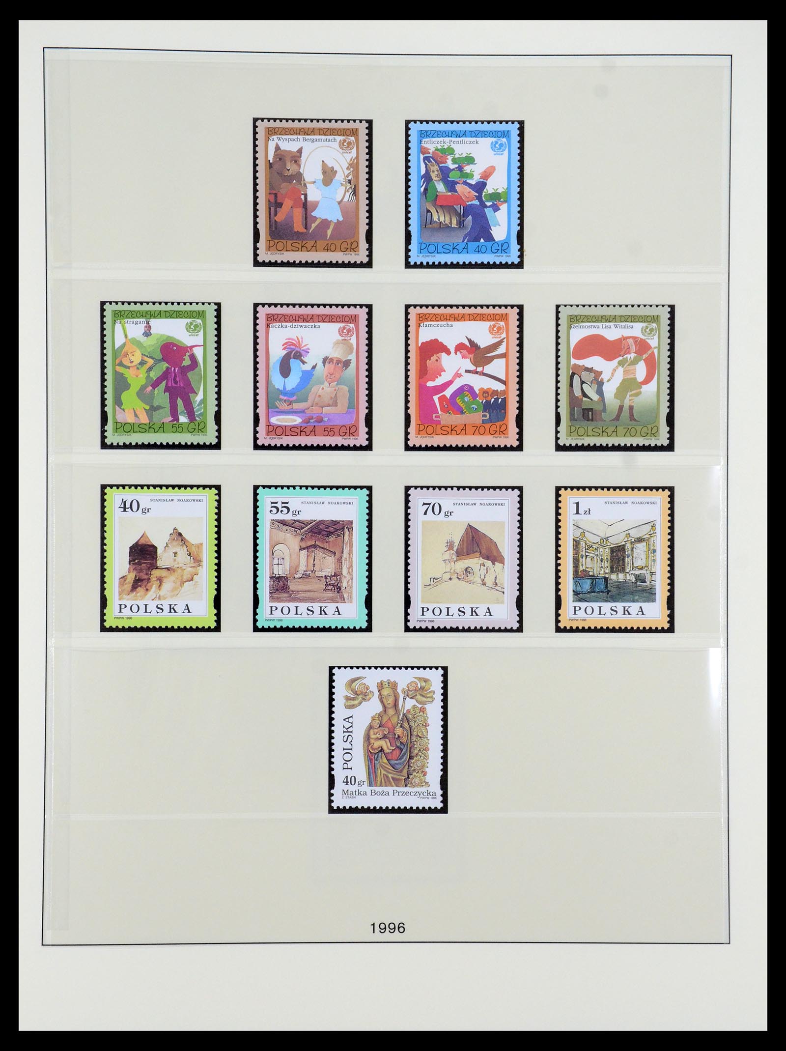 35696 408 - Postzegelverzameling 35696 Polen 1918-1997.