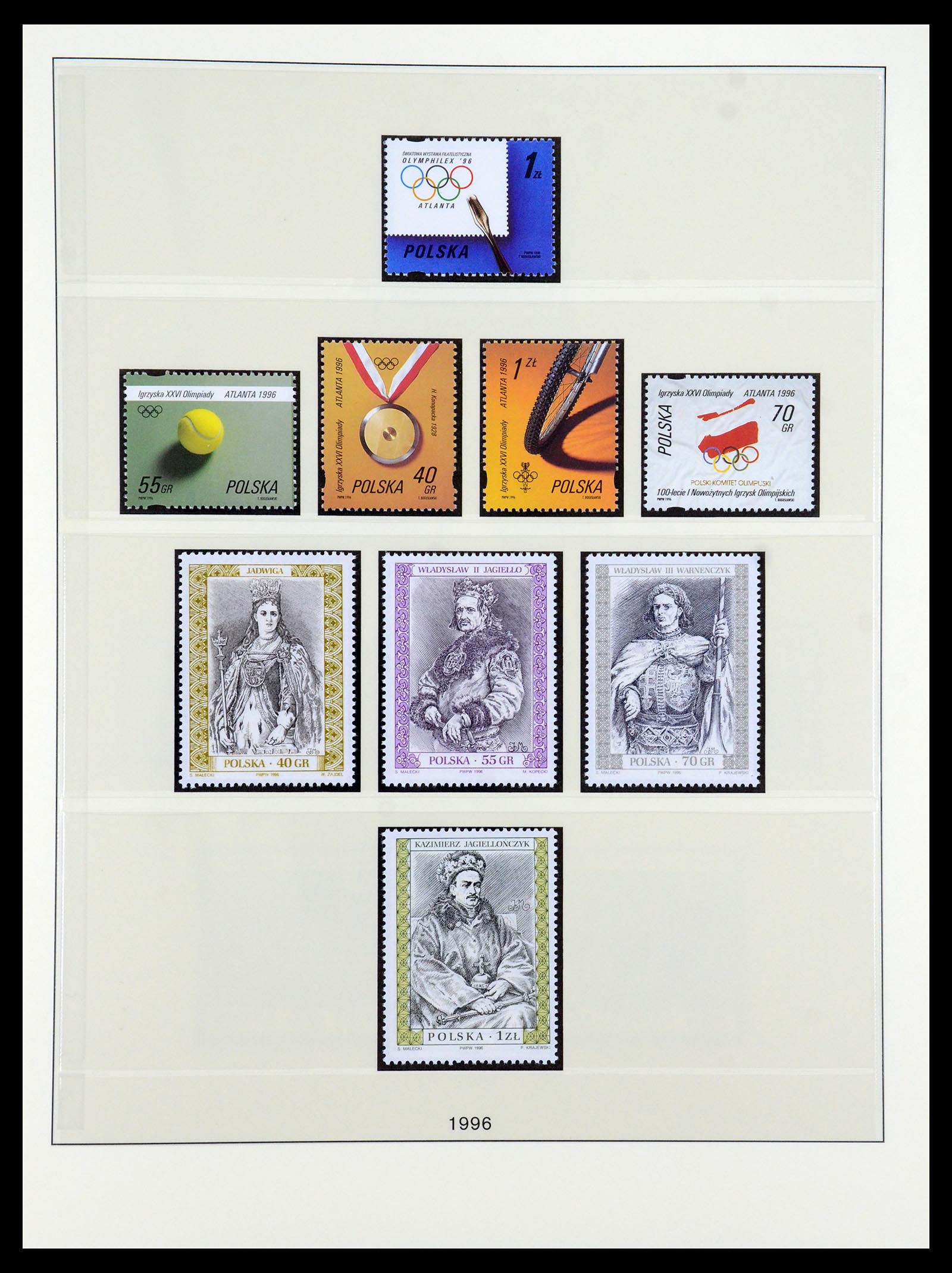 35696 409 - Postzegelverzameling 35696 Polen 1918-1997.