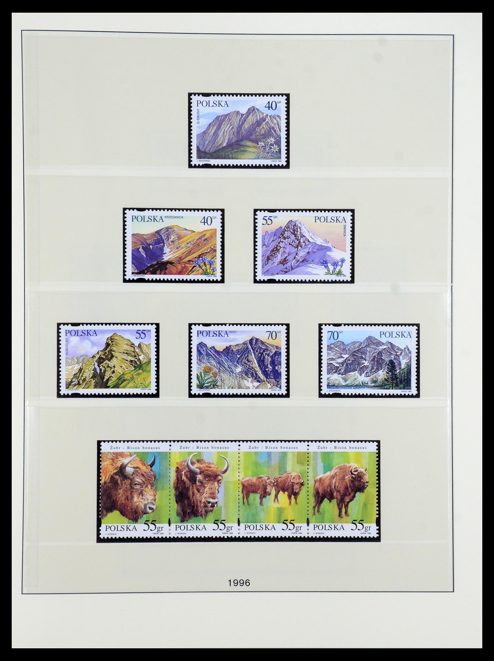 35696 410 - Postzegelverzameling 35696 Polen 1918-1997.