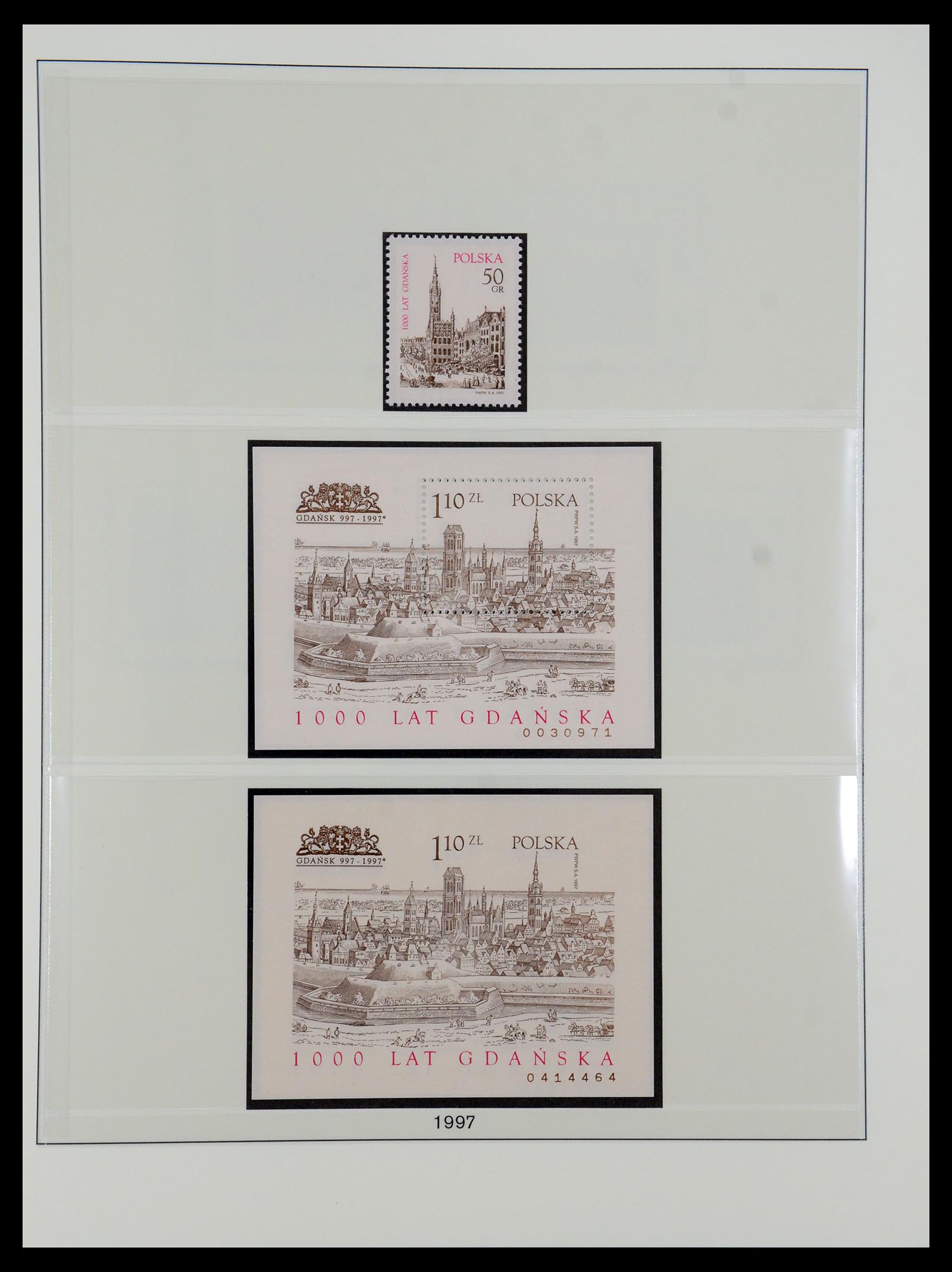 35696 413 - Postzegelverzameling 35696 Polen 1918-1997.