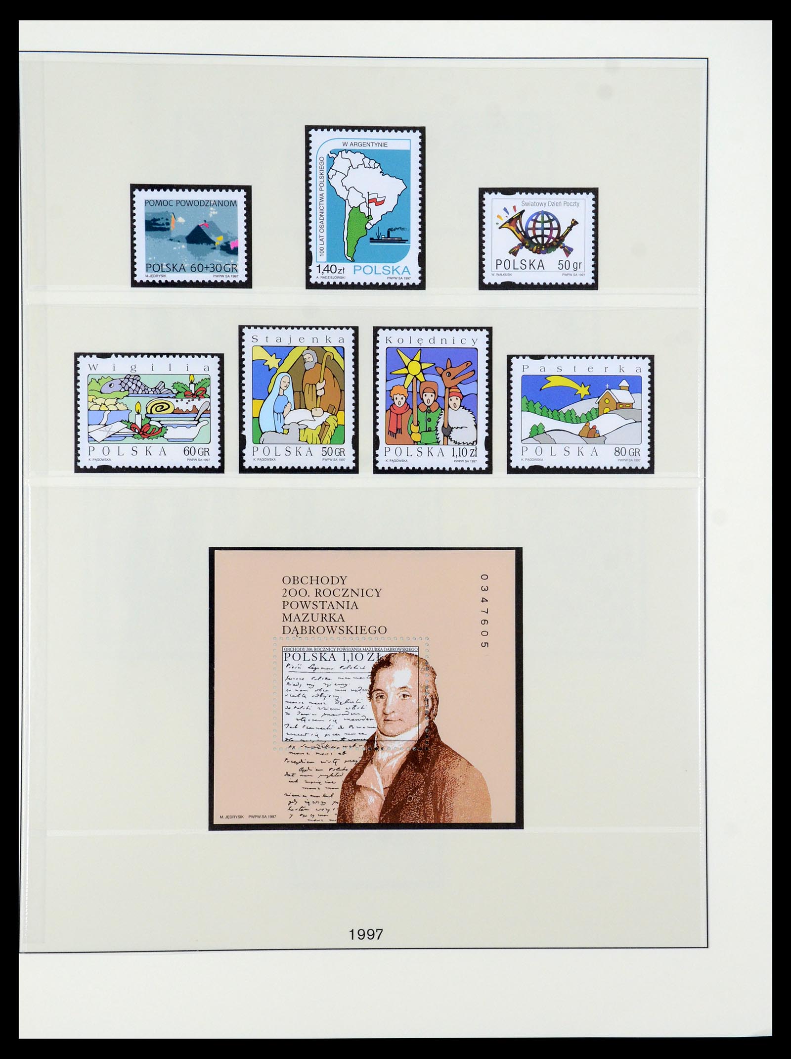 35696 415 - Postzegelverzameling 35696 Polen 1918-1997.