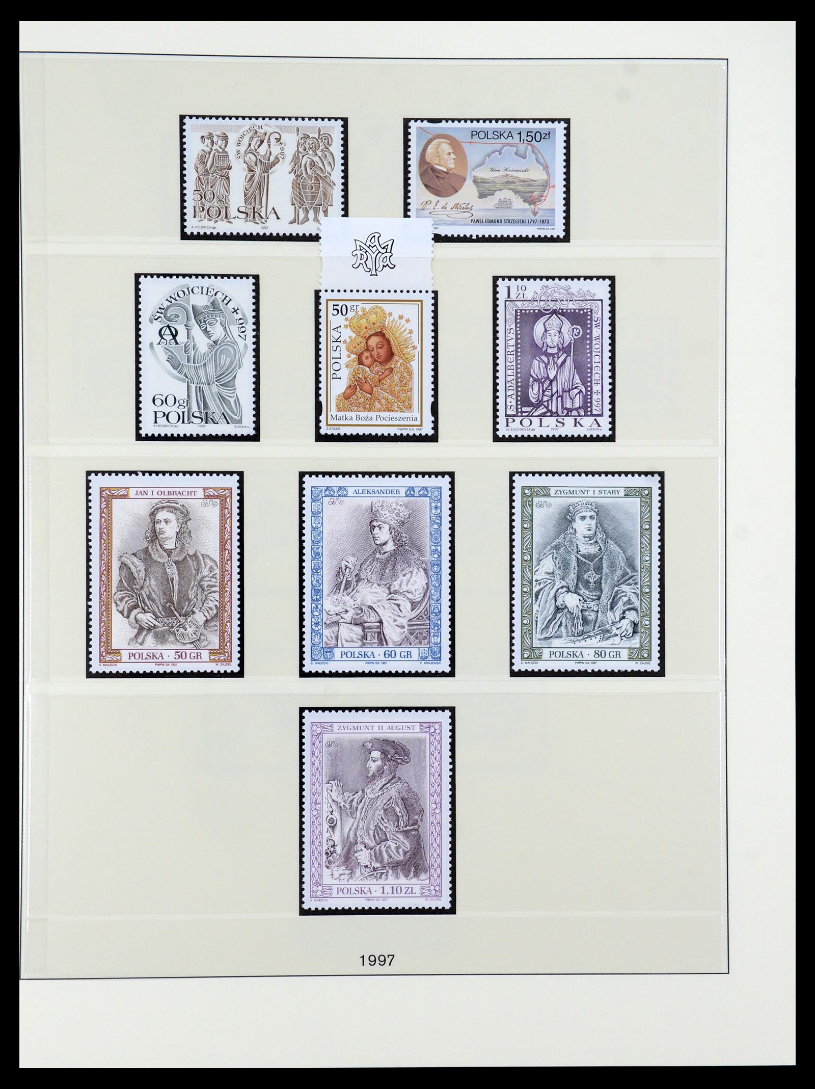 35696 416 - Postzegelverzameling 35696 Polen 1918-1997.