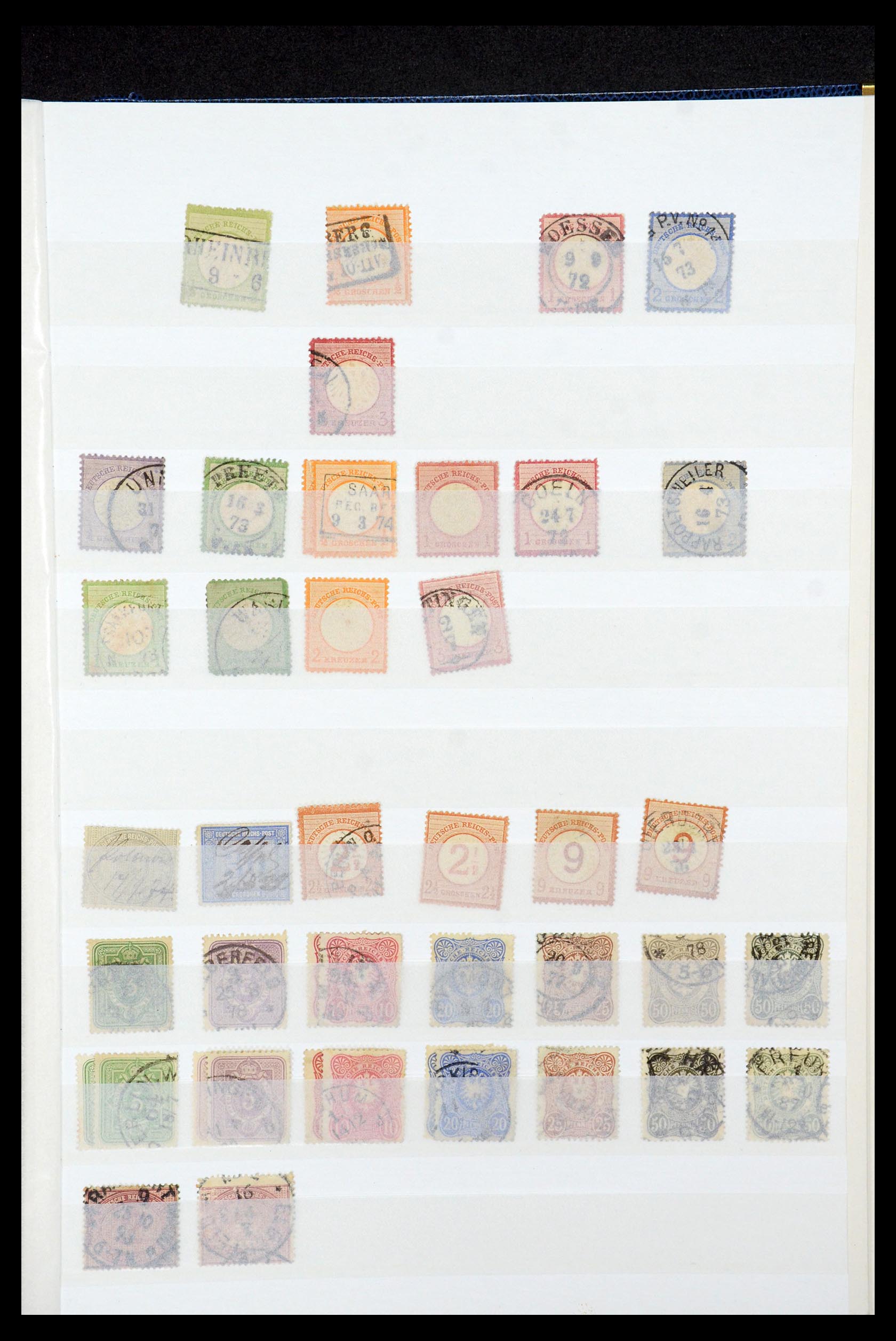 35698 001 - Postzegelverzameling 35698 Europa klassiek 1850-1920.