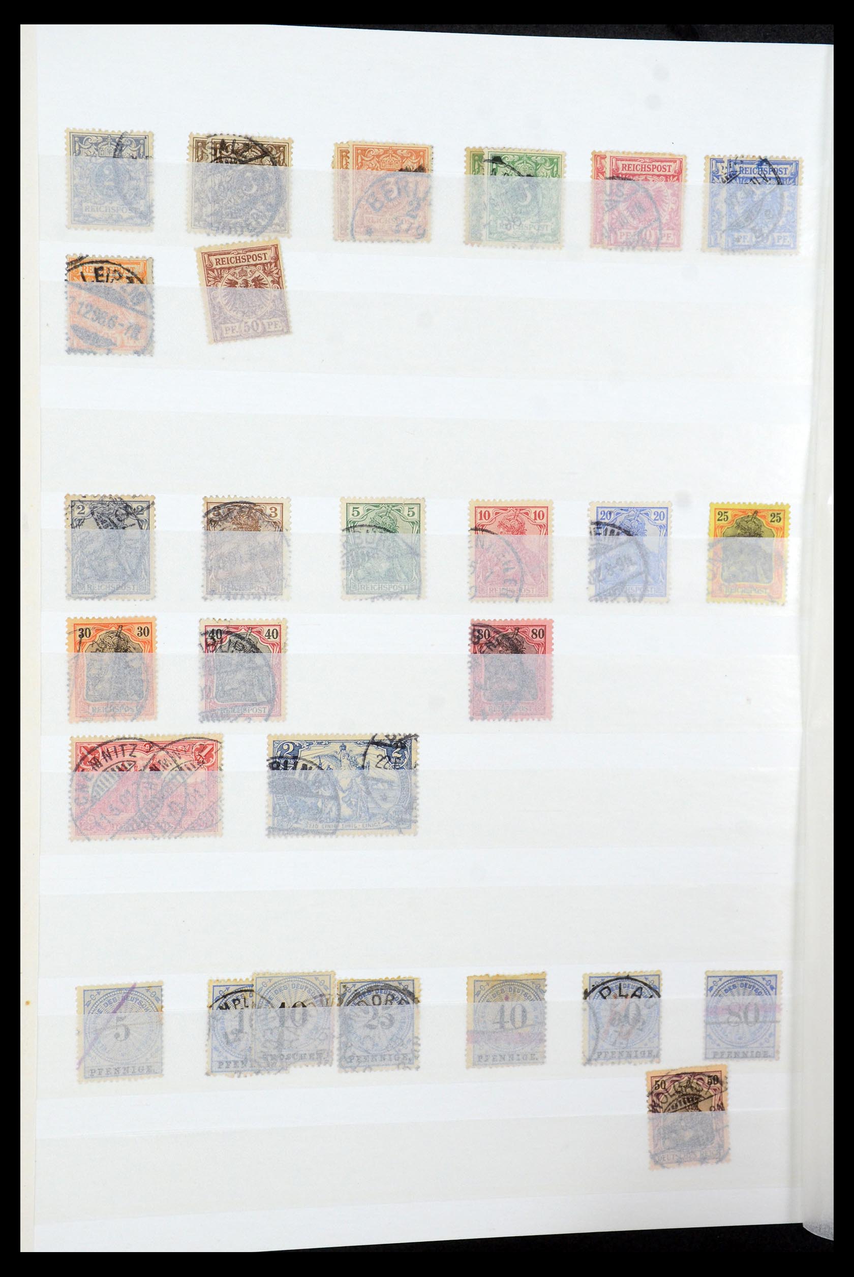 35698 002 - Postzegelverzameling 35698 Europa klassiek 1850-1920.