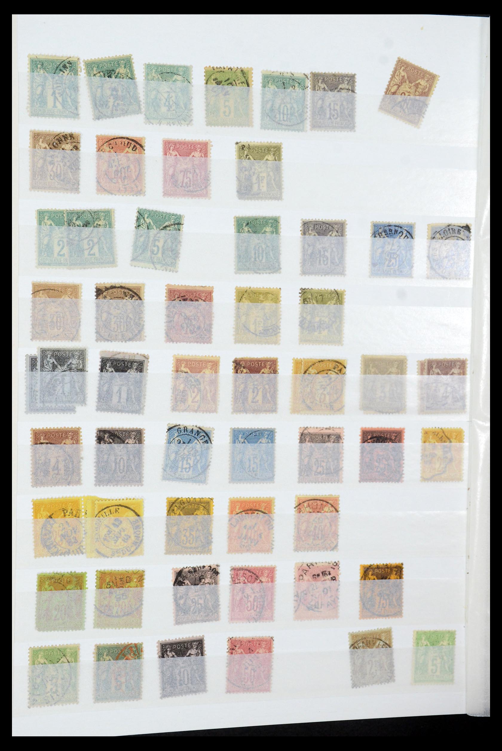 35698 008 - Postzegelverzameling 35698 Europa klassiek 1850-1920.