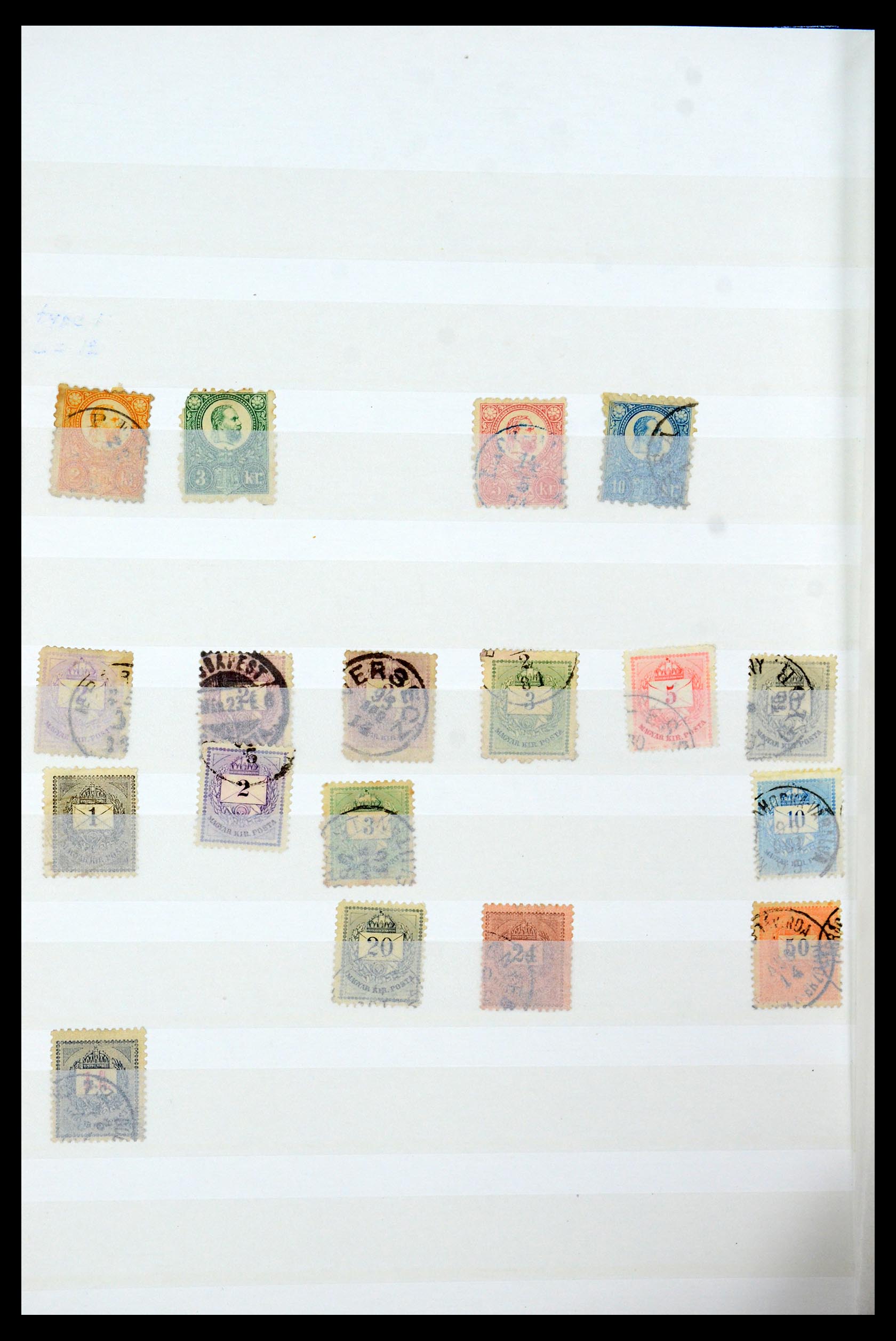 35698 030 - Postzegelverzameling 35698 Europa klassiek 1850-1920.
