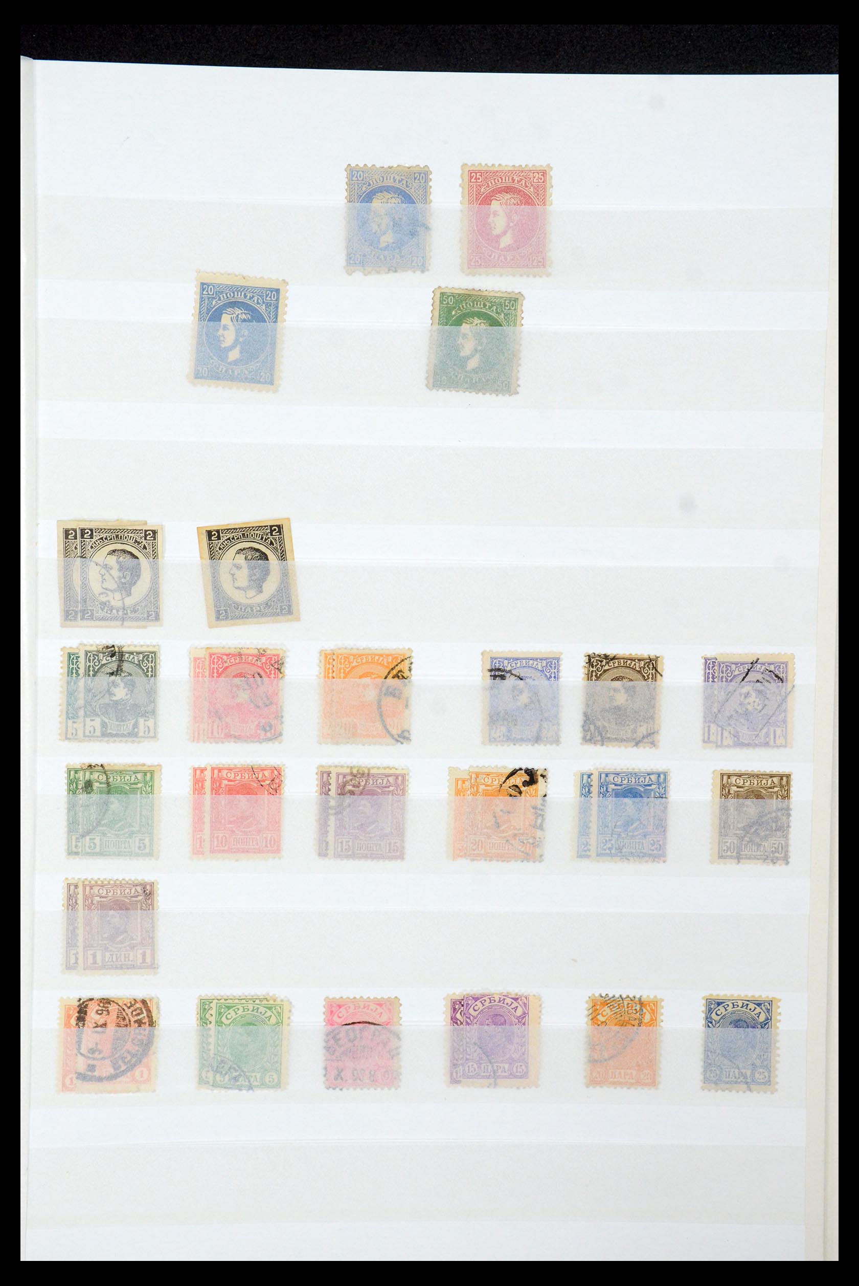 35698 035 - Postzegelverzameling 35698 Europa klassiek 1850-1920.