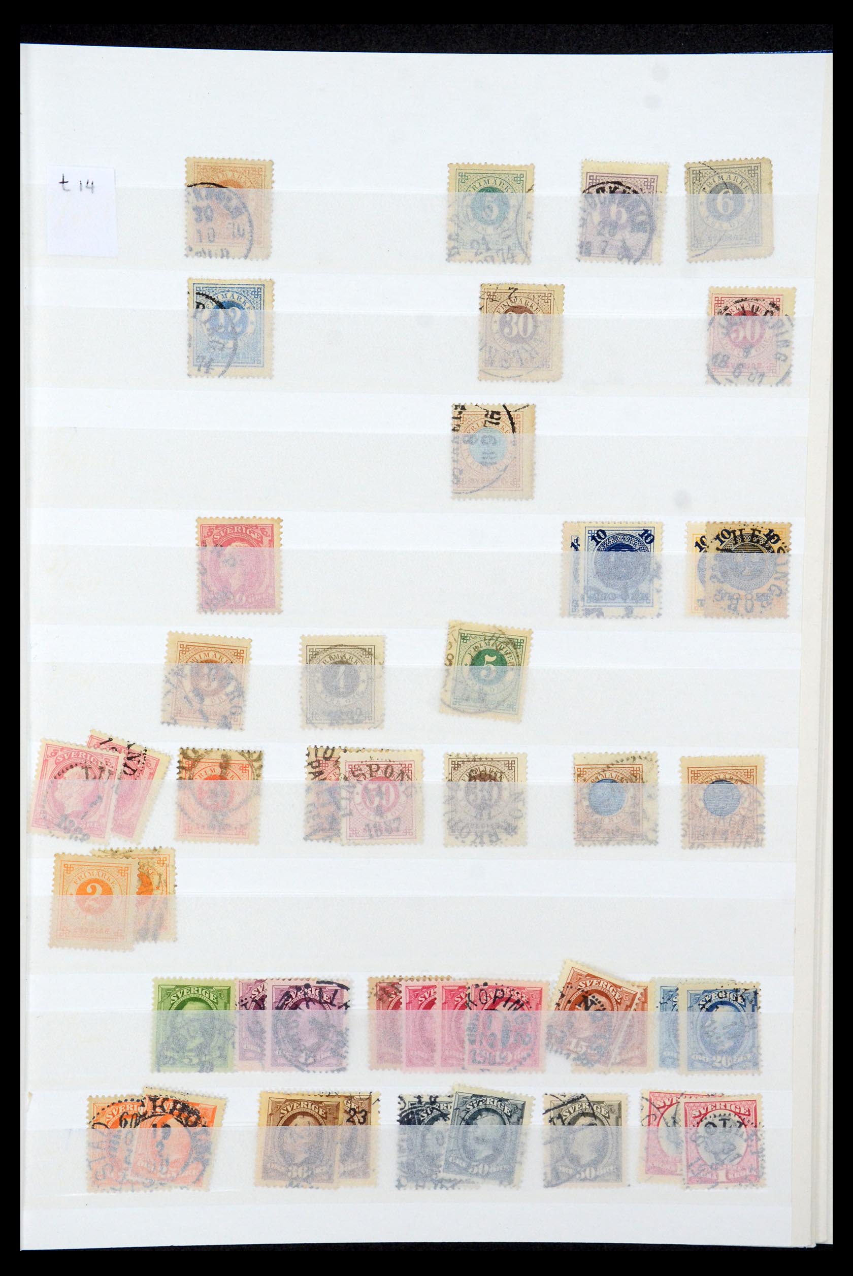 35698 082 - Postzegelverzameling 35698 Europa klassiek 1850-1920.