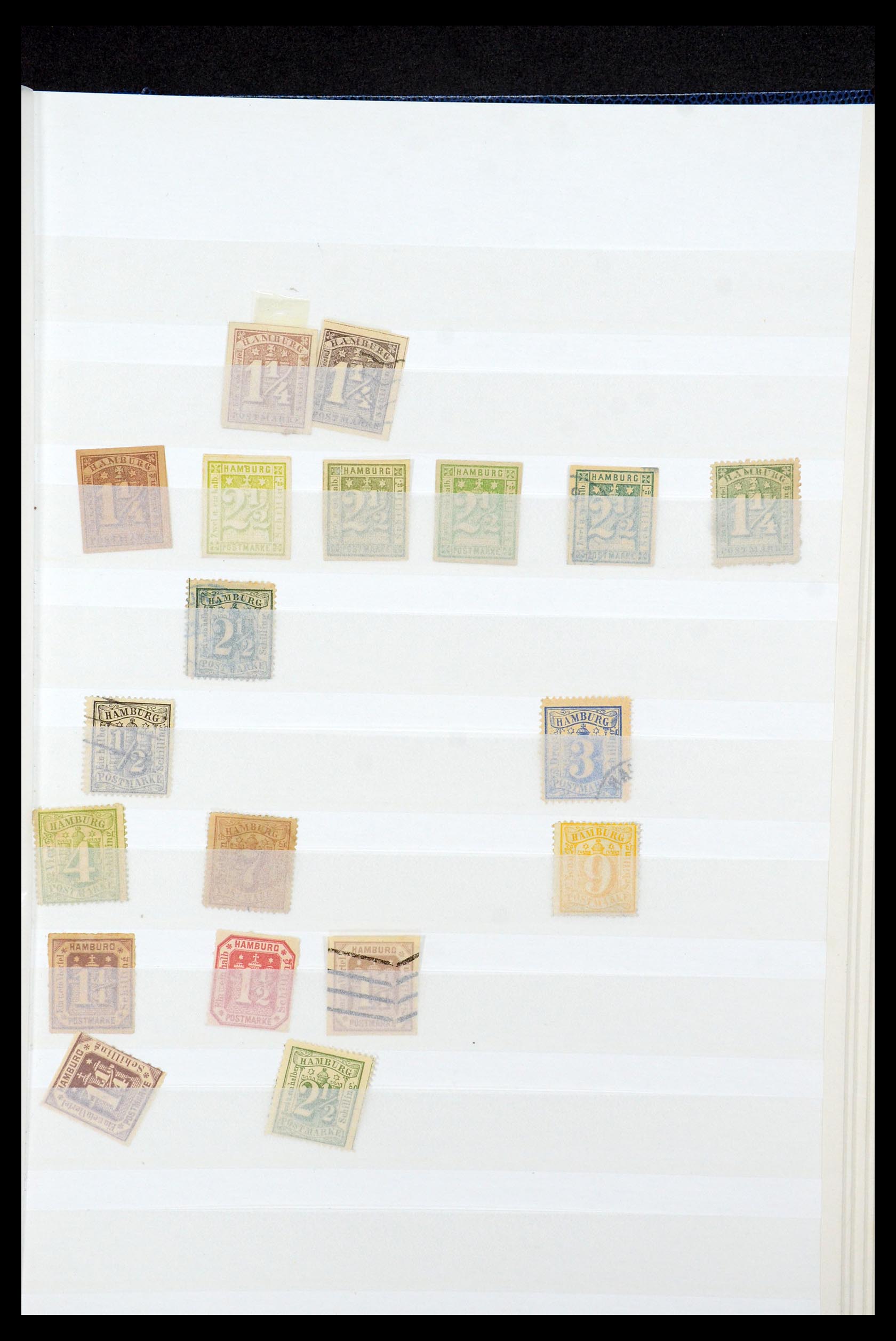 35698 091 - Postzegelverzameling 35698 Europa klassiek 1850-1920.