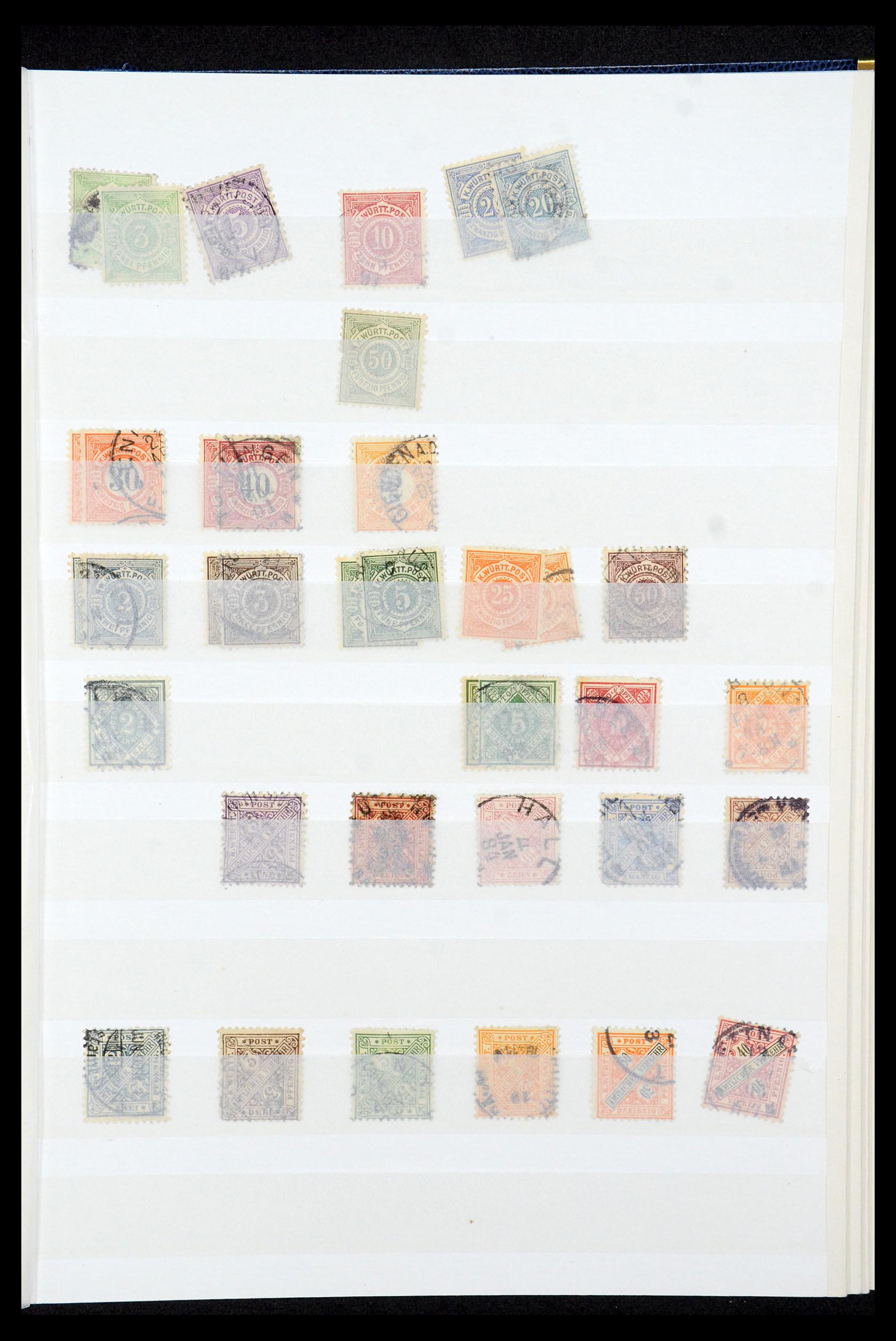 35698 096 - Postzegelverzameling 35698 Europa klassiek 1850-1920.
