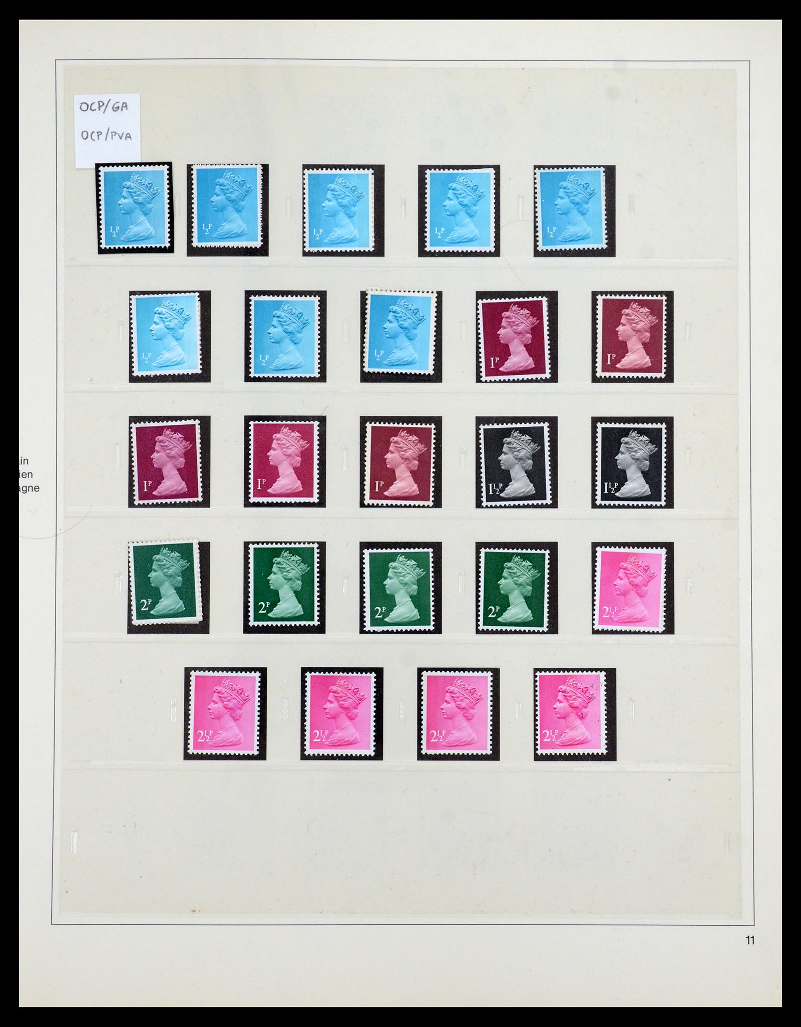 35700 001 - Postzegelverzameling 35700 Engeland machins 1971-2018!!
