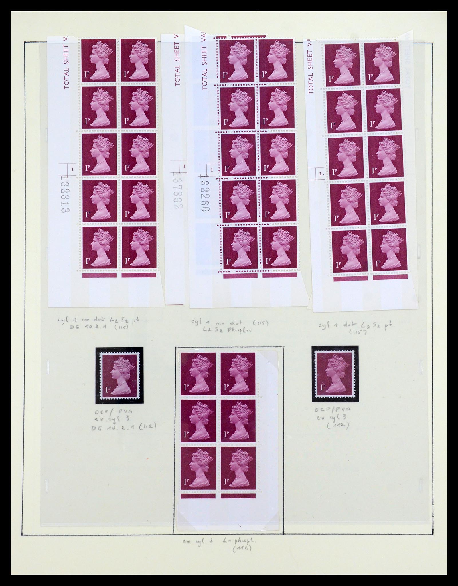 35700 005 - Postzegelverzameling 35700 Engeland machins 1971-2018!!
