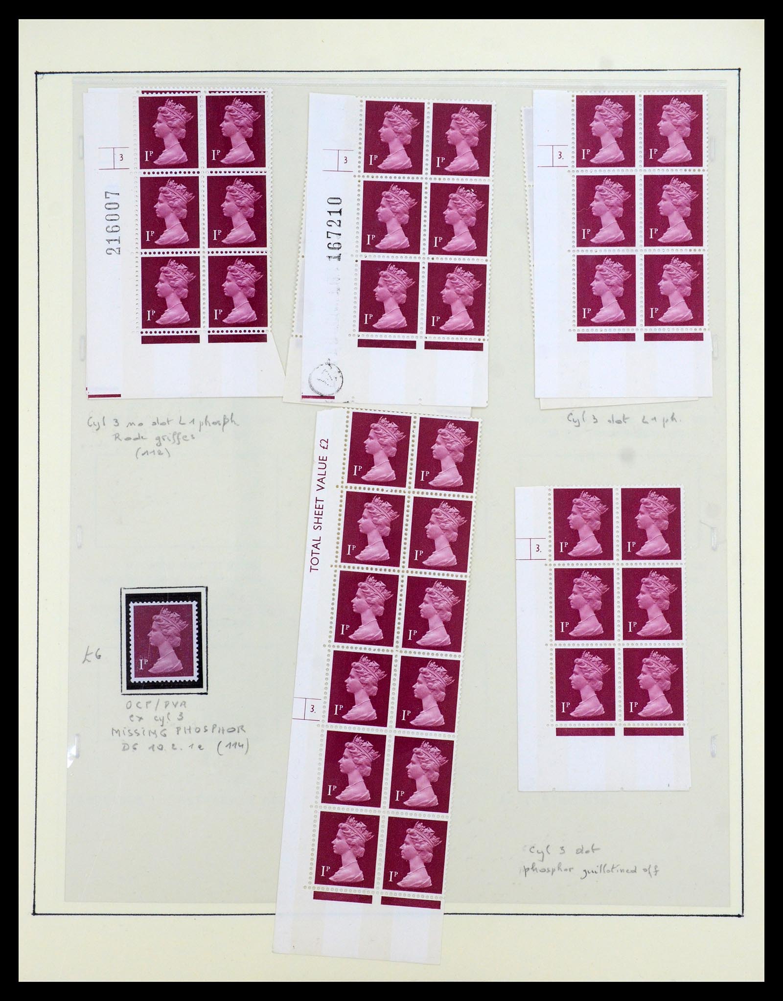 35700 006 - Postzegelverzameling 35700 Engeland machins 1971-2018!!