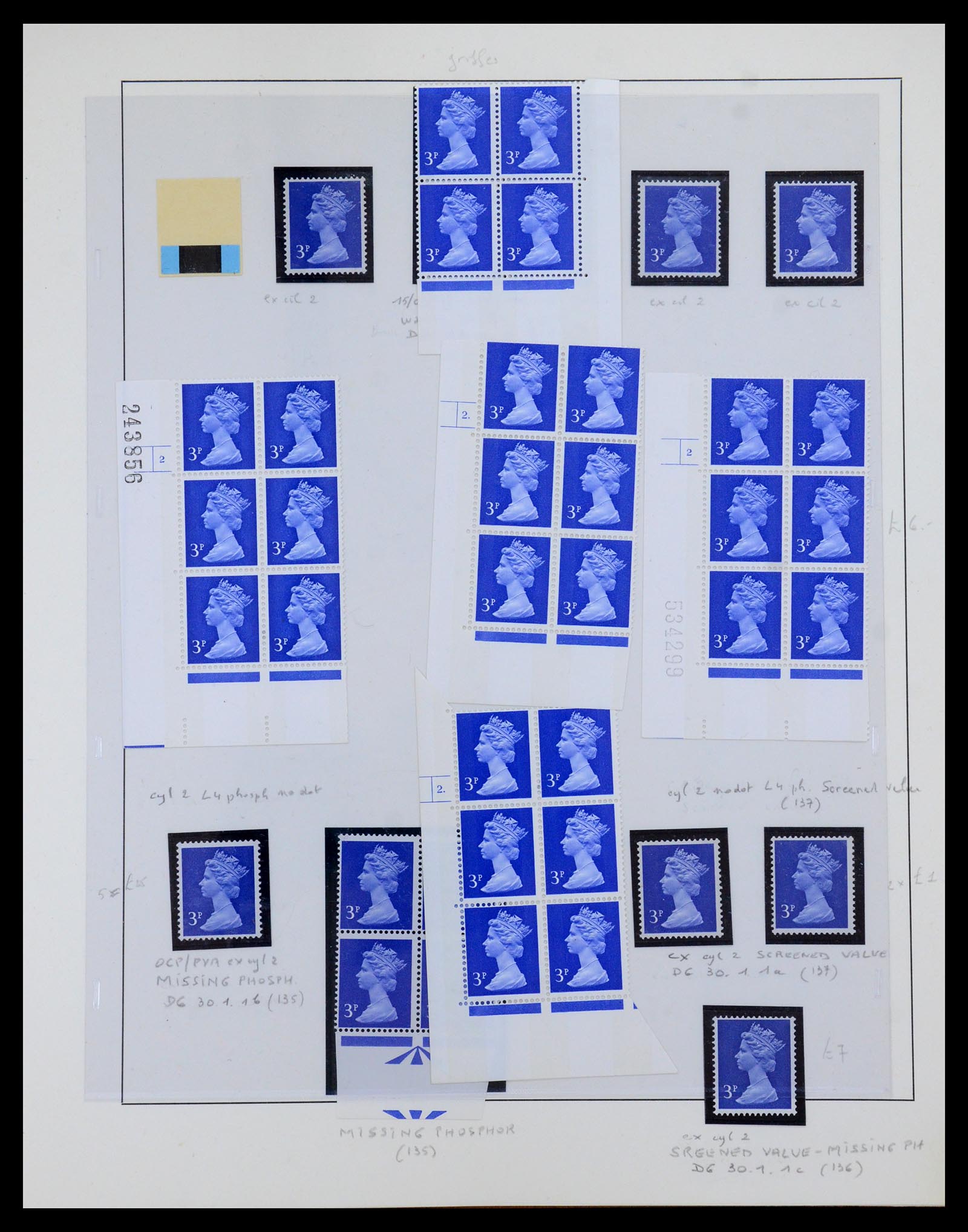 35700 012 - Postzegelverzameling 35700 Engeland machins 1971-2018!!