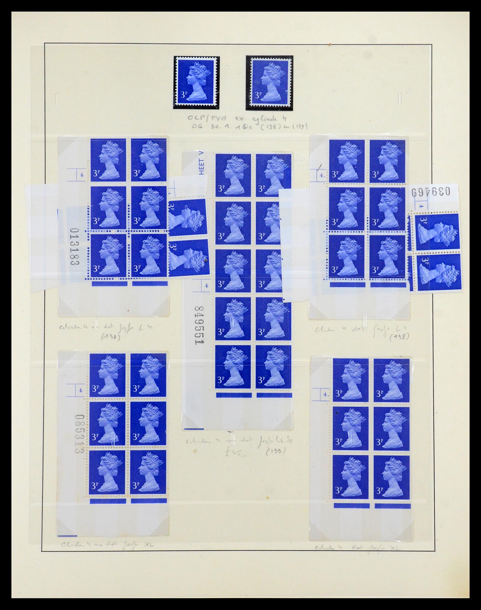 35700 013 - Postzegelverzameling 35700 Engeland machins 1971-2018!!