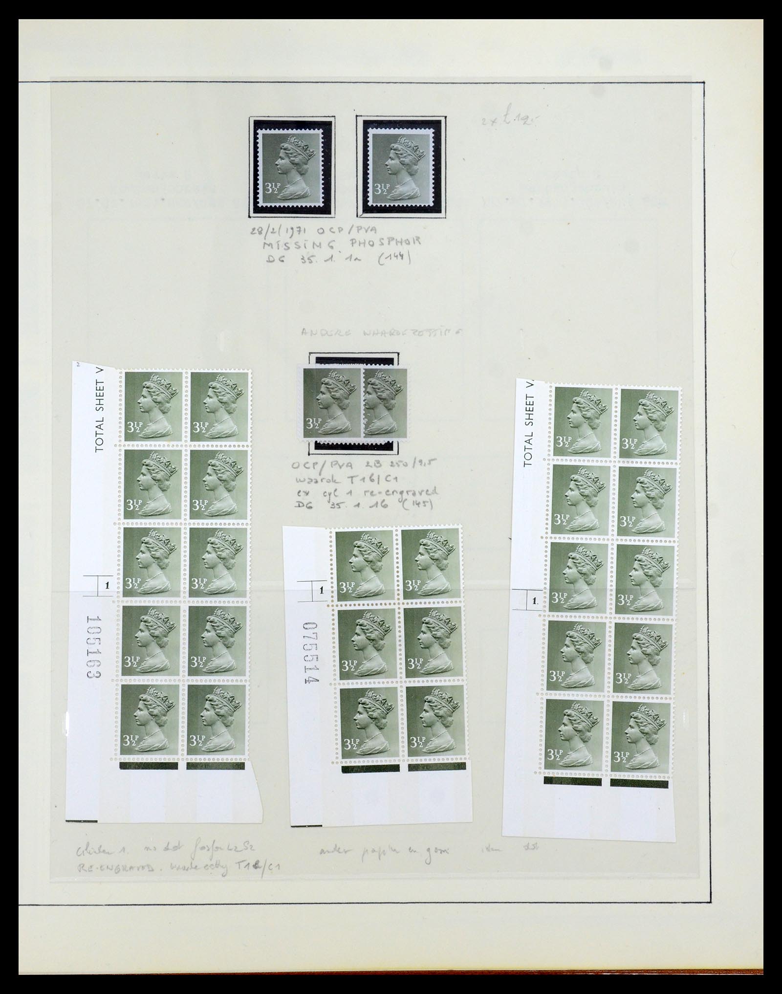 35700 015 - Postzegelverzameling 35700 Engeland machins 1971-2018!!