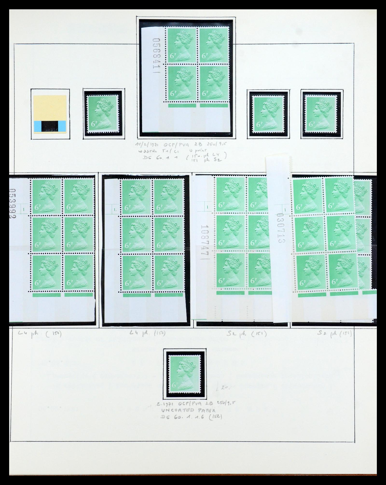 35700 018 - Stamp Collection 35700 Great Britain machins 1971-2018!!