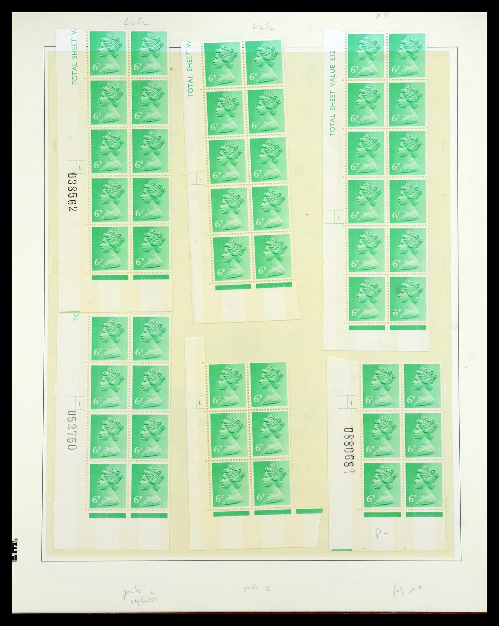 35700 019 - Postzegelverzameling 35700 Engeland machins 1971-2018!!
