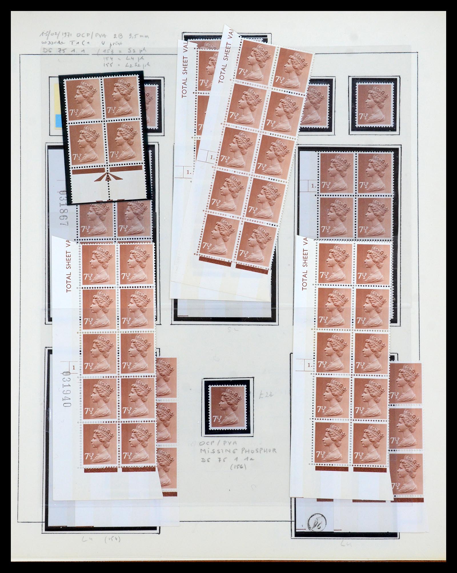35700 020 - Postzegelverzameling 35700 Engeland machins 1971-2018!!