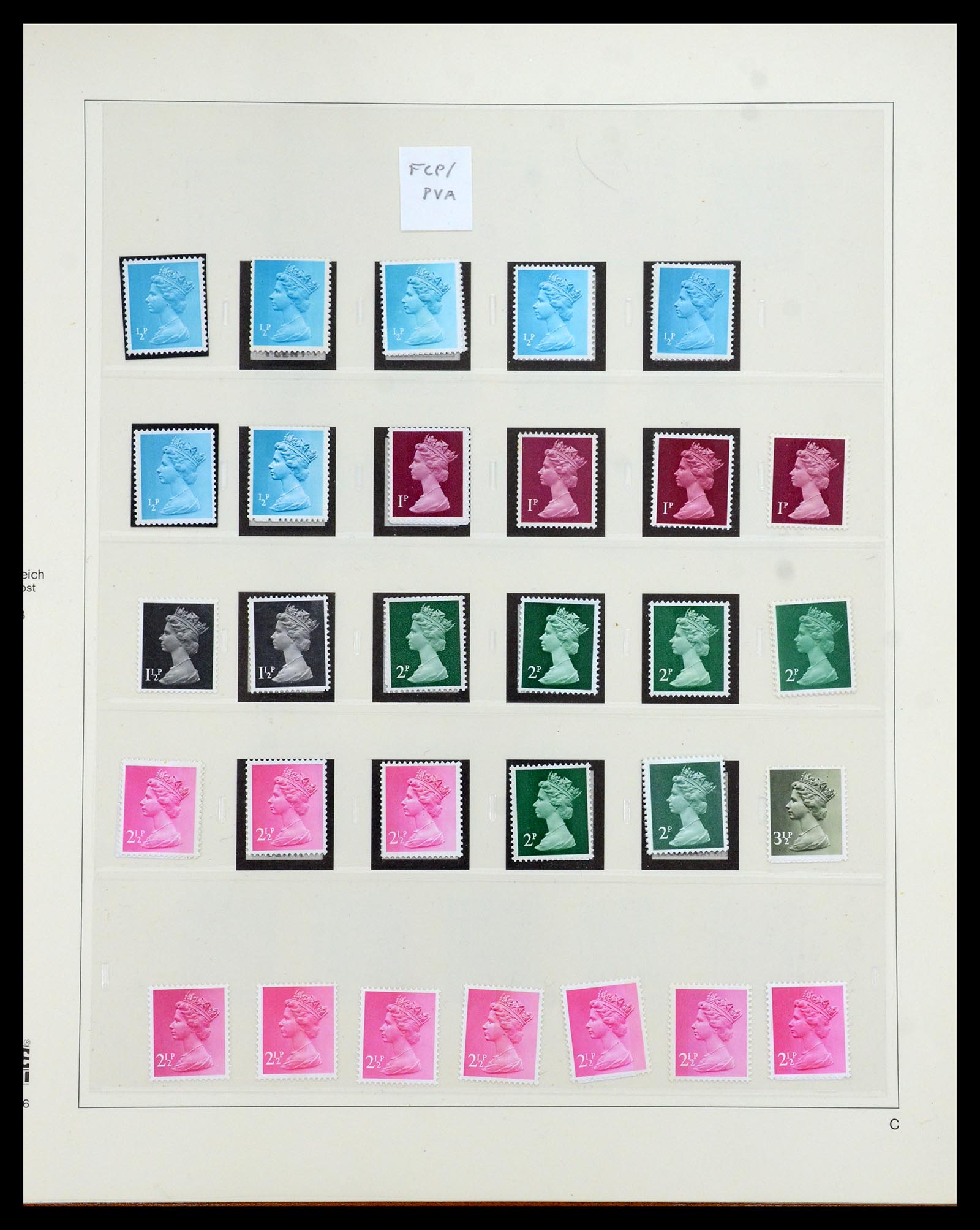 35700 022 - Postzegelverzameling 35700 Engeland machins 1971-2018!!