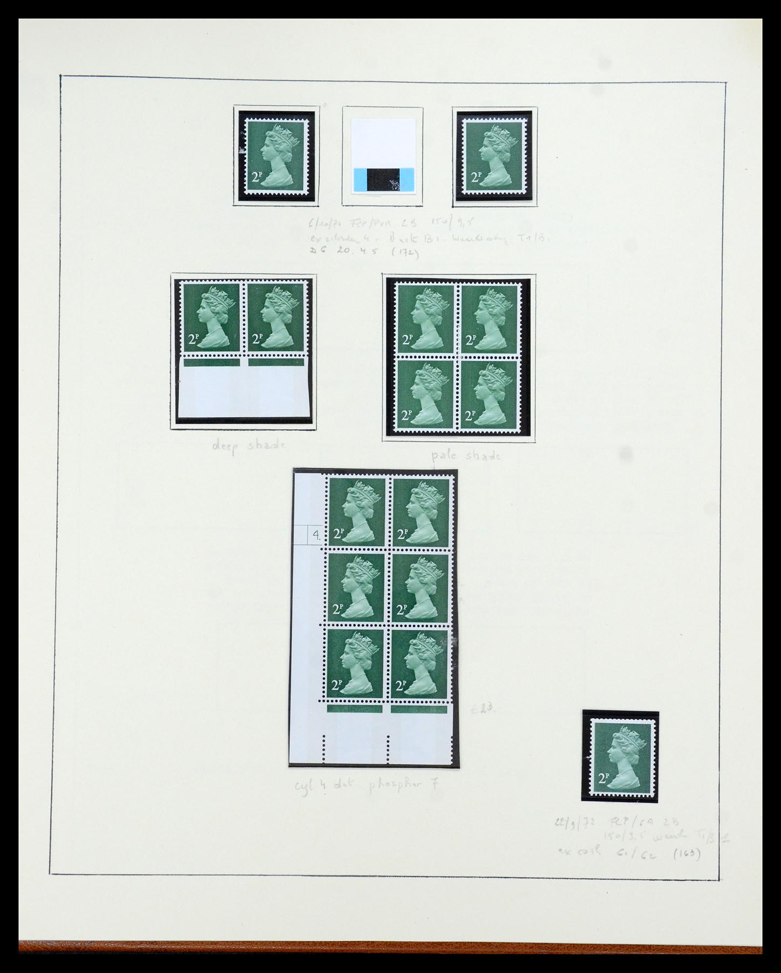 35700 028 - Postzegelverzameling 35700 Engeland machins 1971-2018!!