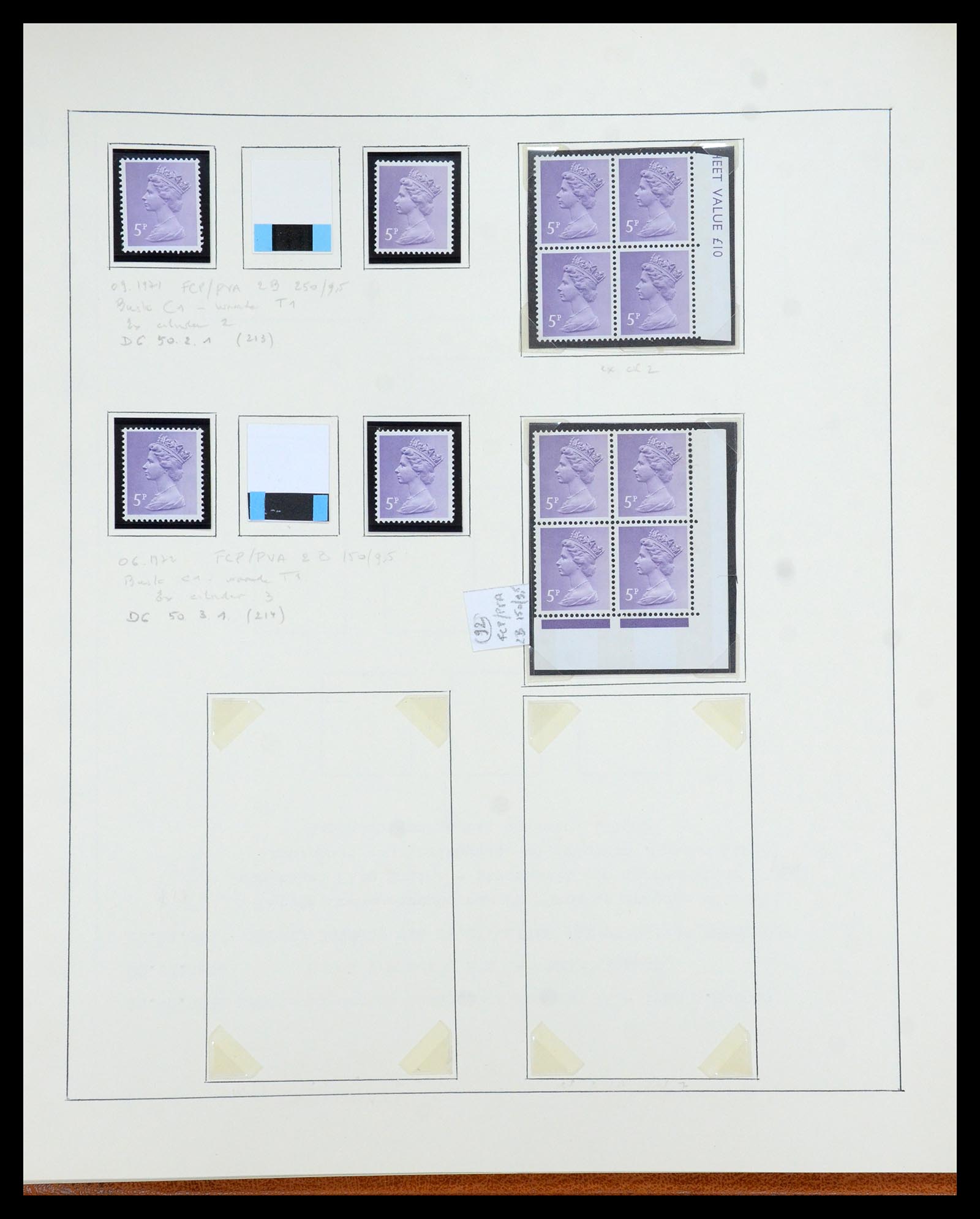 35700 042 - Stamp Collection 35700 Great Britain machins 1971-2018!!