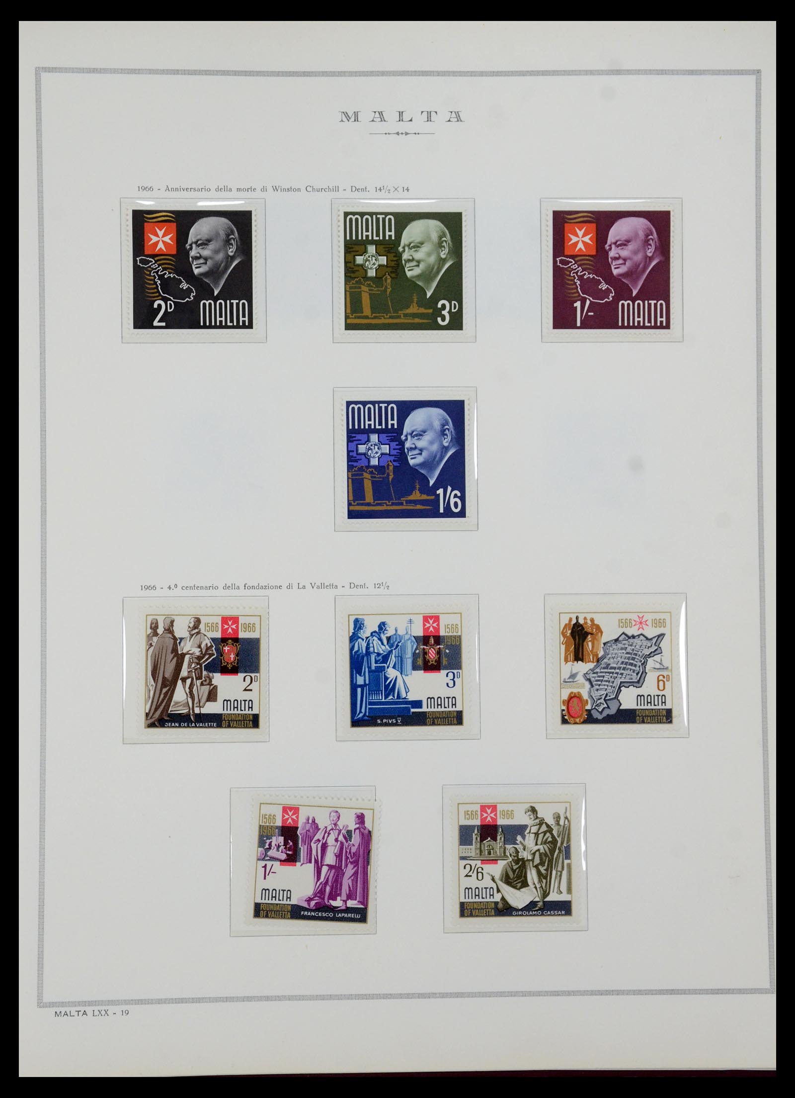 35701 004 - Postzegelverzameling 35701 Malta 1964-2010.