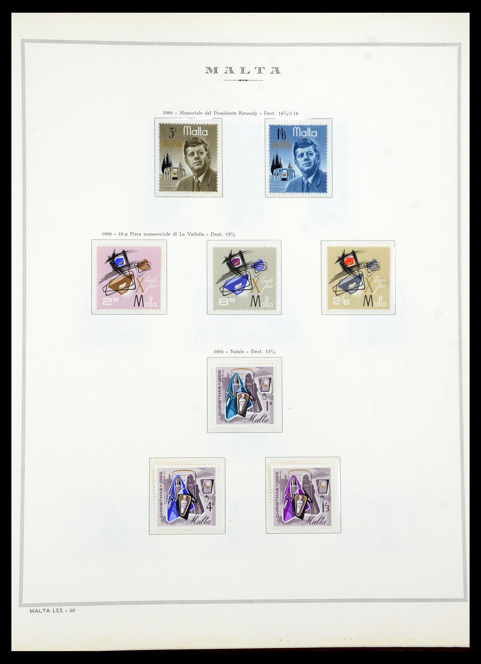 35701 005 - Postzegelverzameling 35701 Malta 1964-2010.