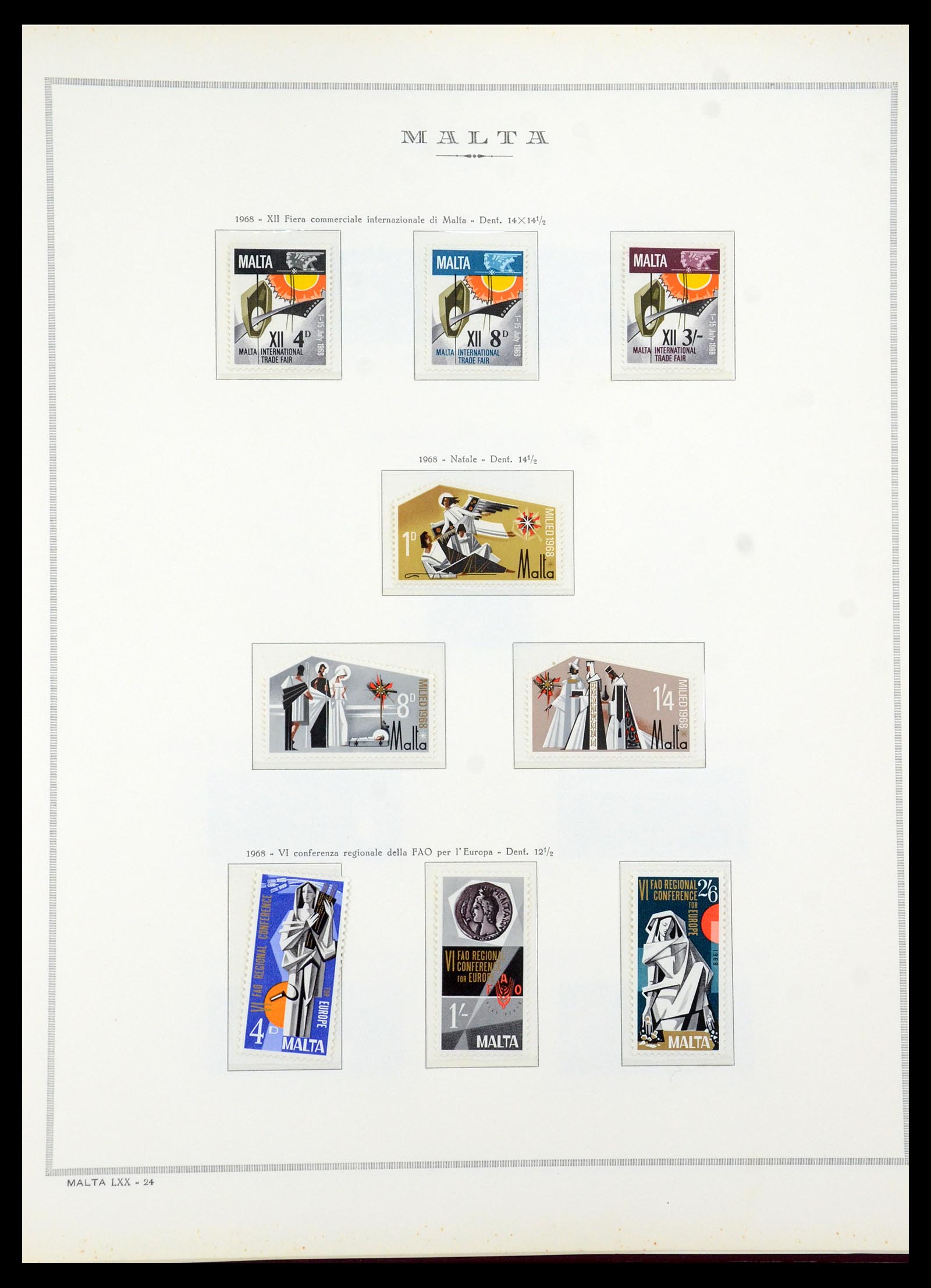 35701 009 - Stamp Collection 35701 Malta 1964-2010.