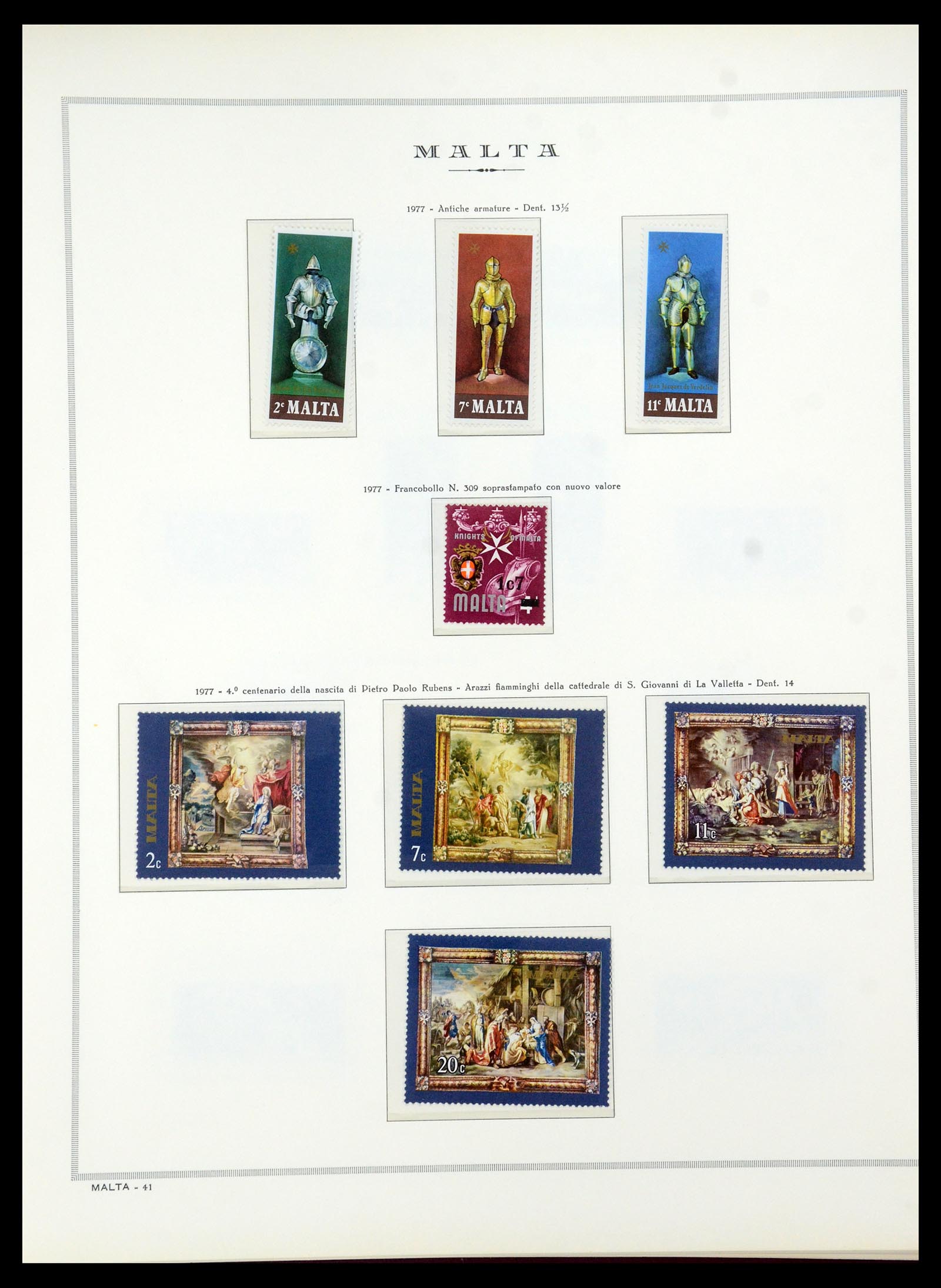 35701 026 - Postzegelverzameling 35701 Malta 1964-2010.