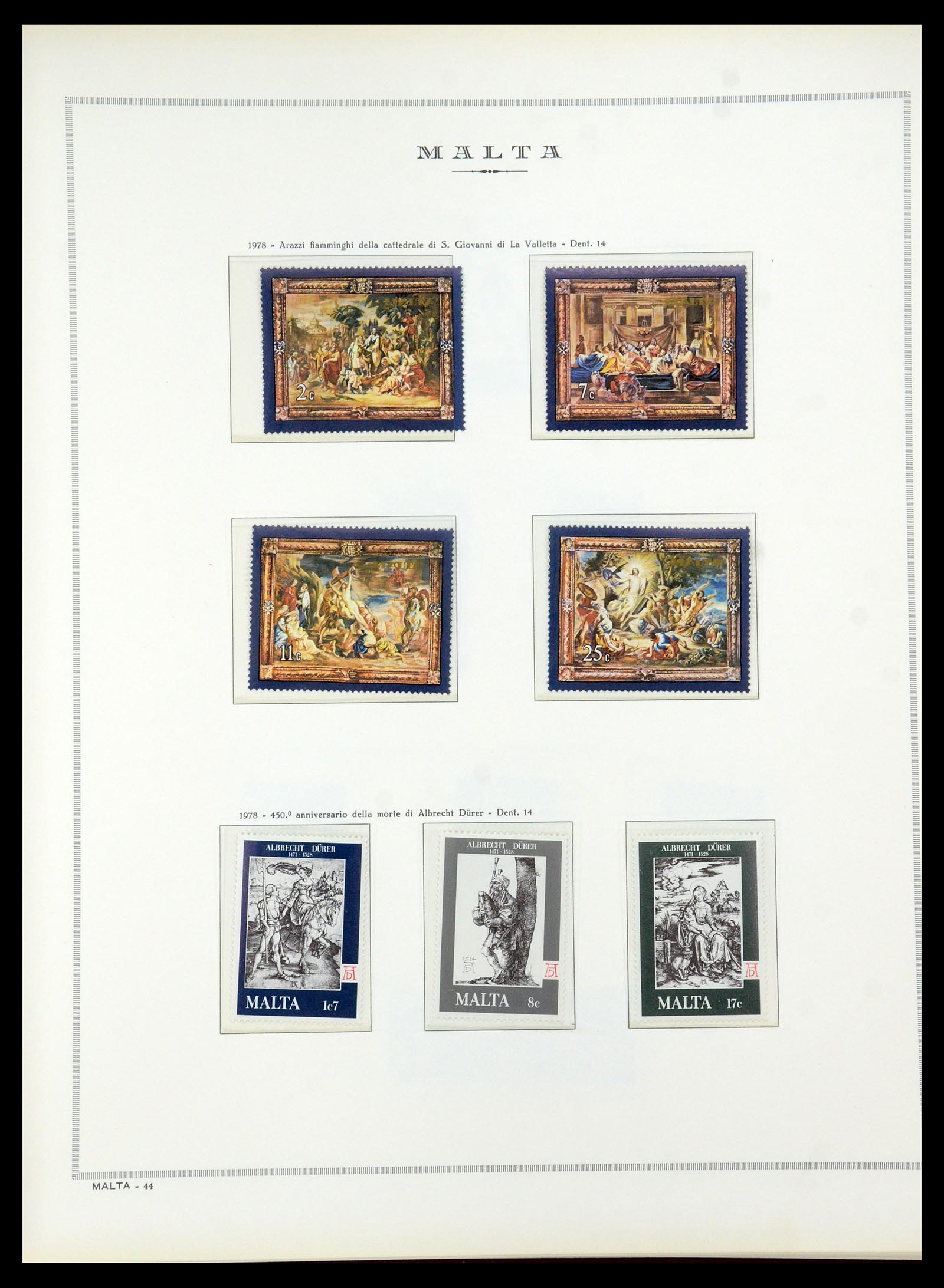35701 029 - Postzegelverzameling 35701 Malta 1964-2010.