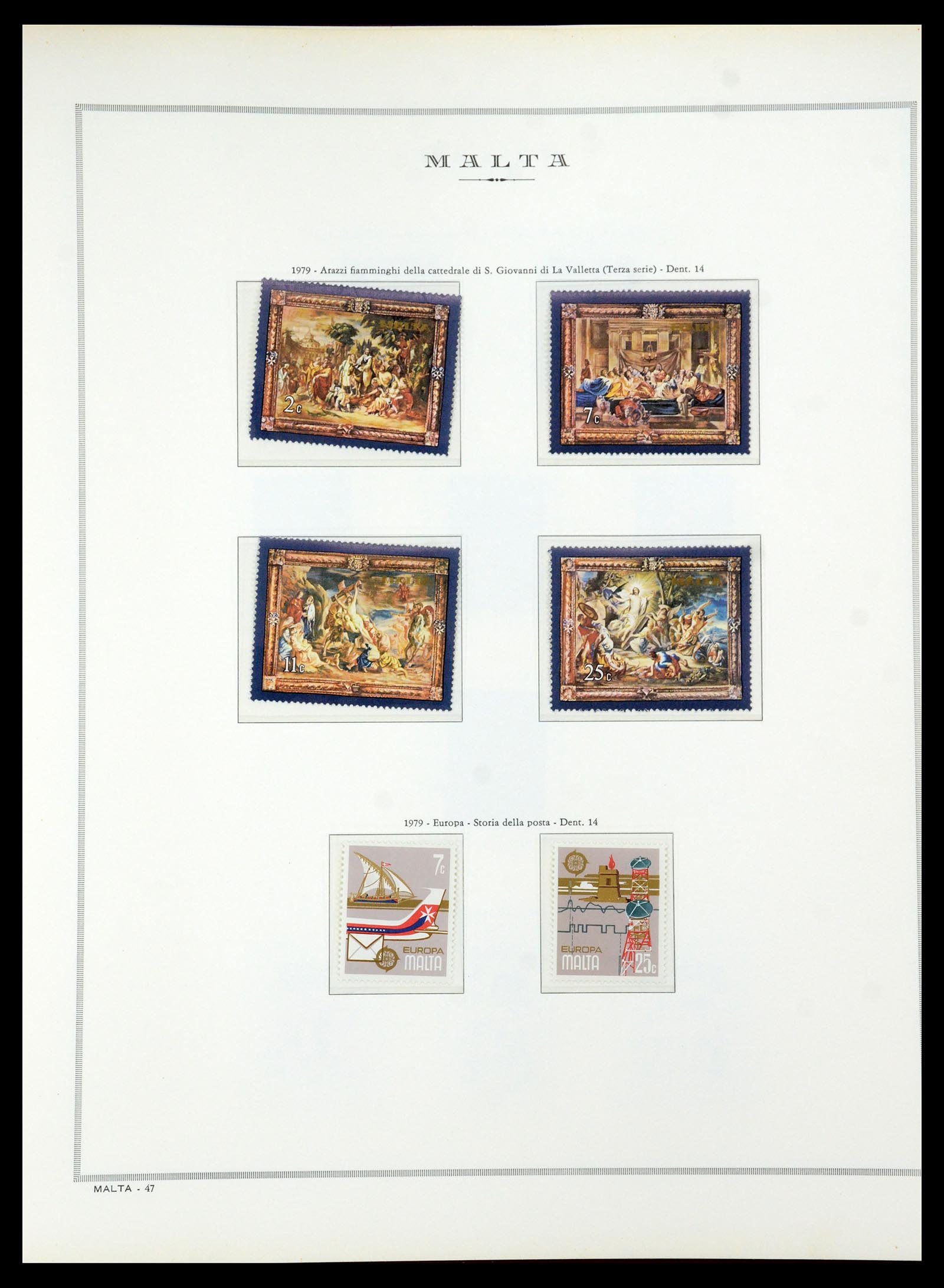 35701 032 - Postzegelverzameling 35701 Malta 1964-2010.