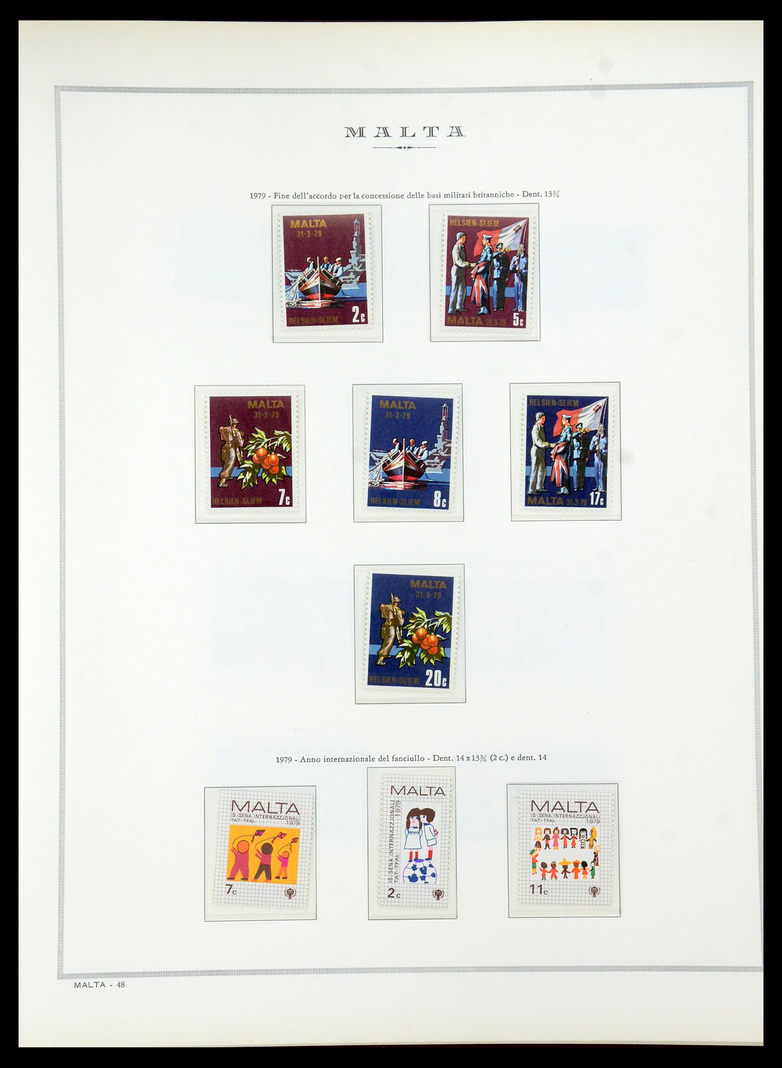 35701 033 - Postzegelverzameling 35701 Malta 1964-2010.