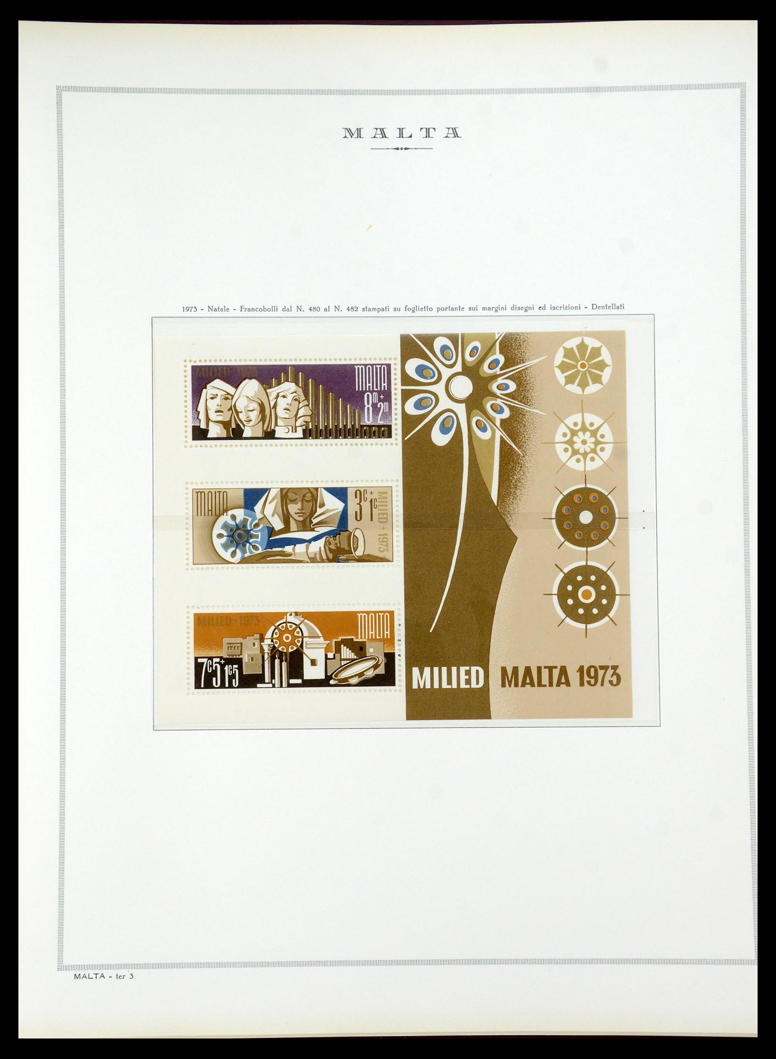 35701 037 - Postzegelverzameling 35701 Malta 1964-2010.