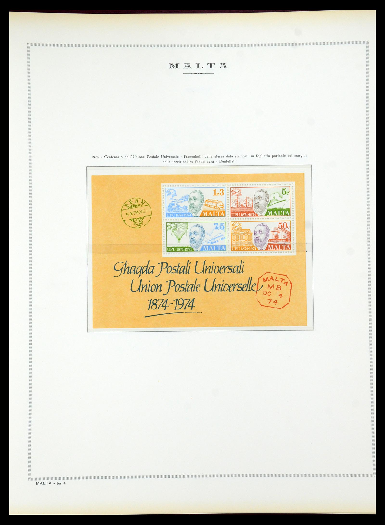 35701 038 - Postzegelverzameling 35701 Malta 1964-2010.