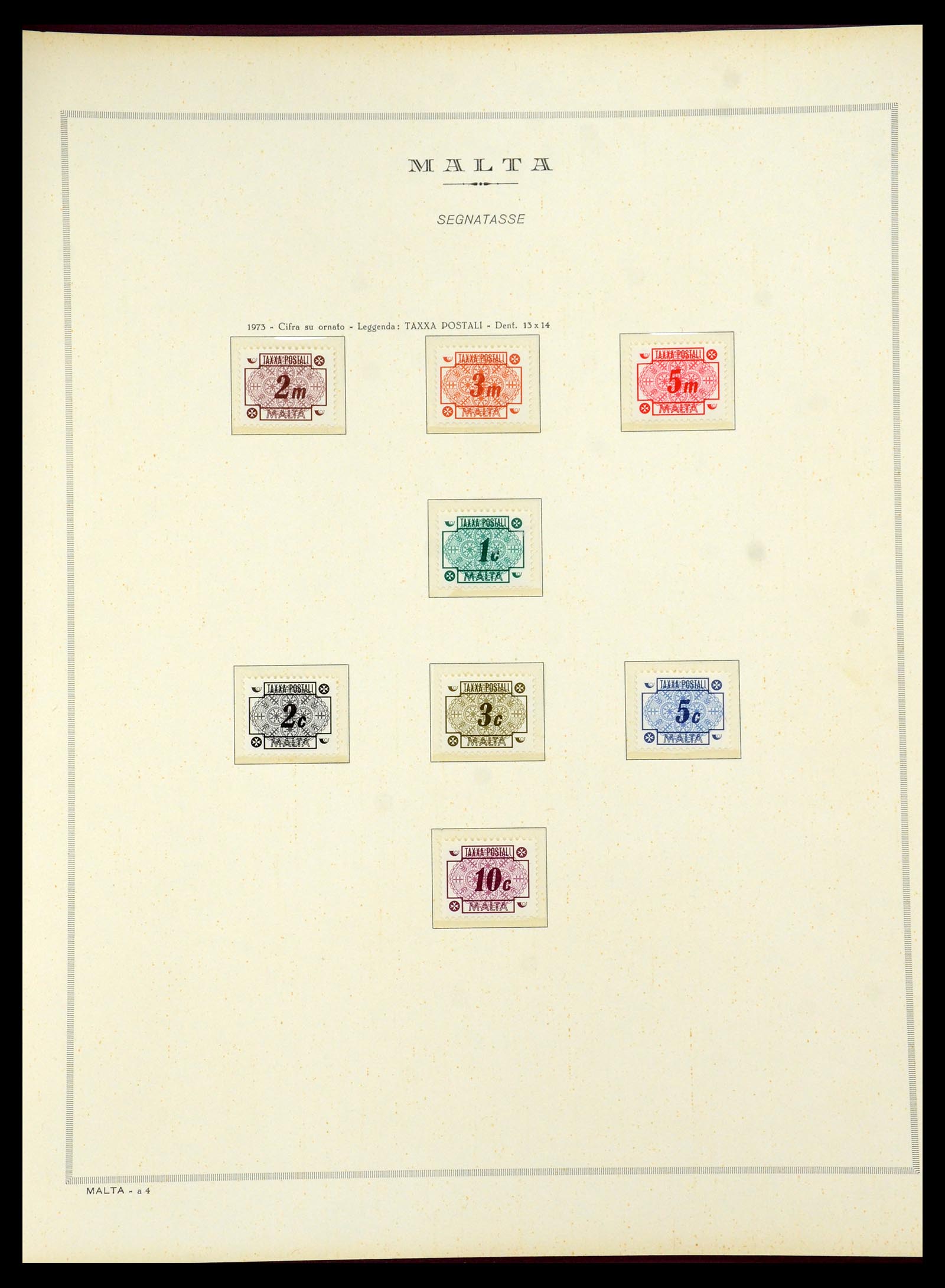 35701 041 - Postzegelverzameling 35701 Malta 1964-2010.
