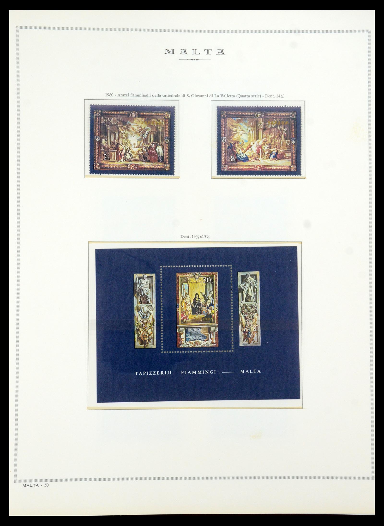35701 042 - Postzegelverzameling 35701 Malta 1964-2010.