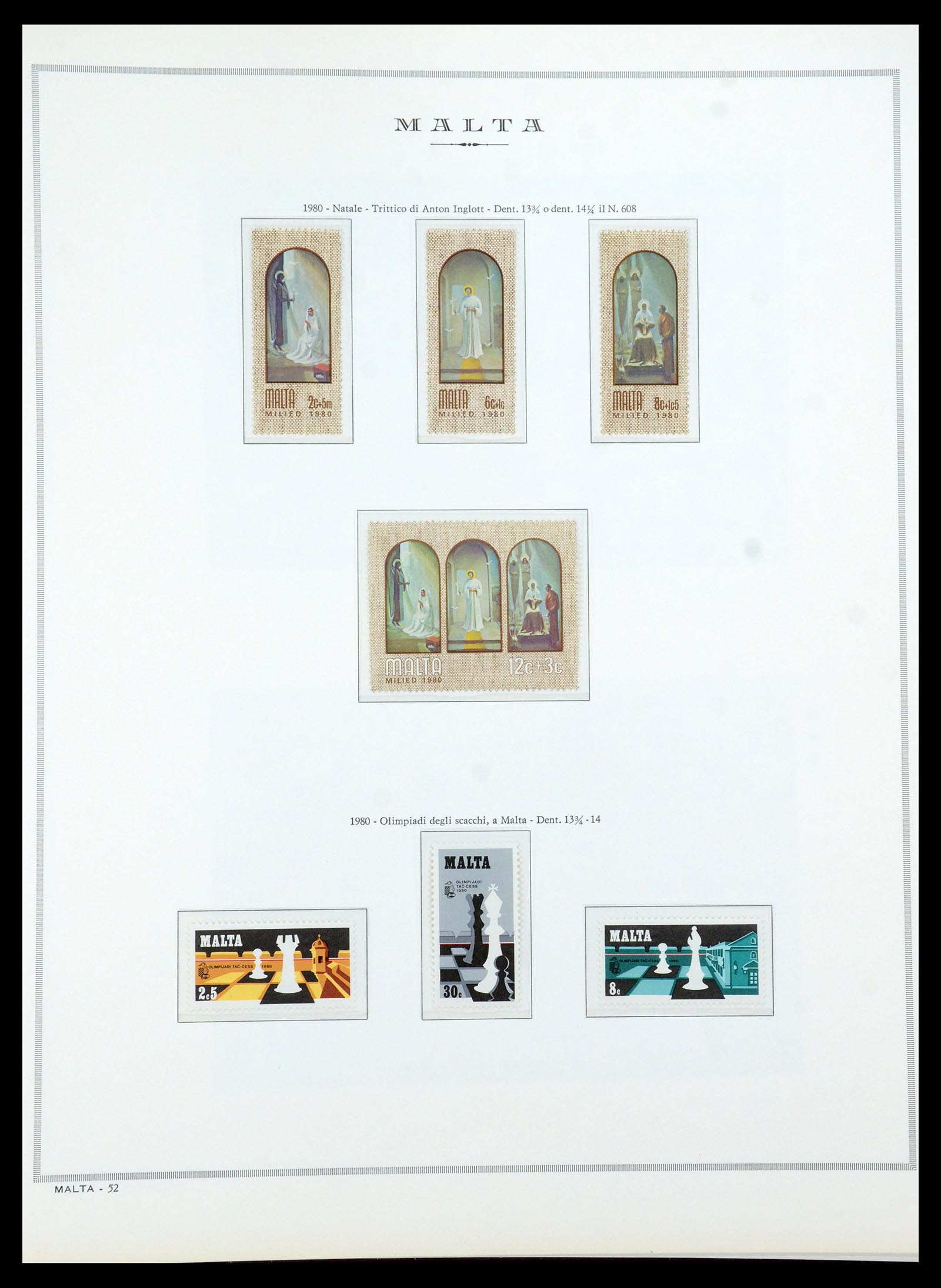 35701 044 - Postzegelverzameling 35701 Malta 1964-2010.