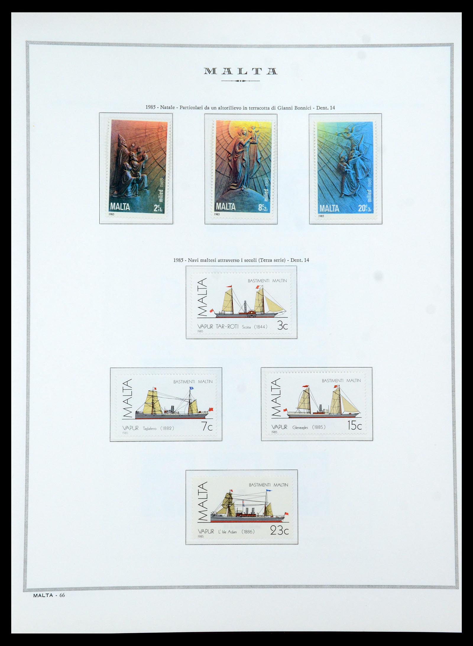 35701 066 - Postzegelverzameling 35701 Malta 1964-2010.