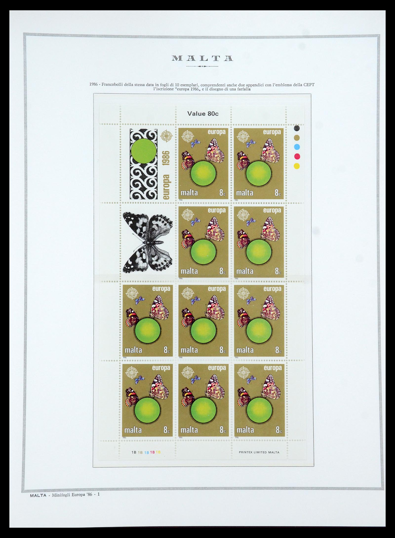 35701 071 - Postzegelverzameling 35701 Malta 1964-2010.