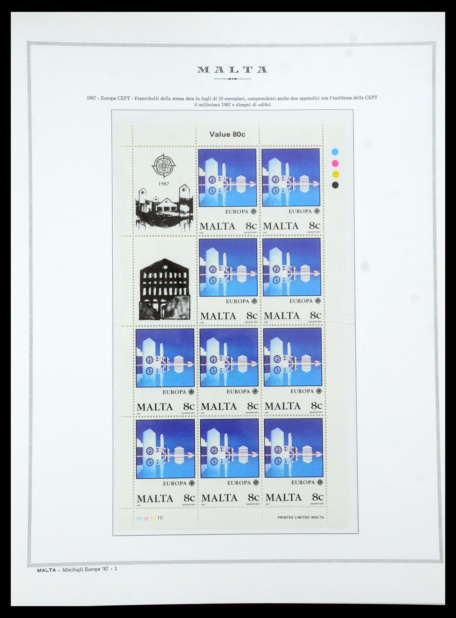 35701 077 - Postzegelverzameling 35701 Malta 1964-2010.