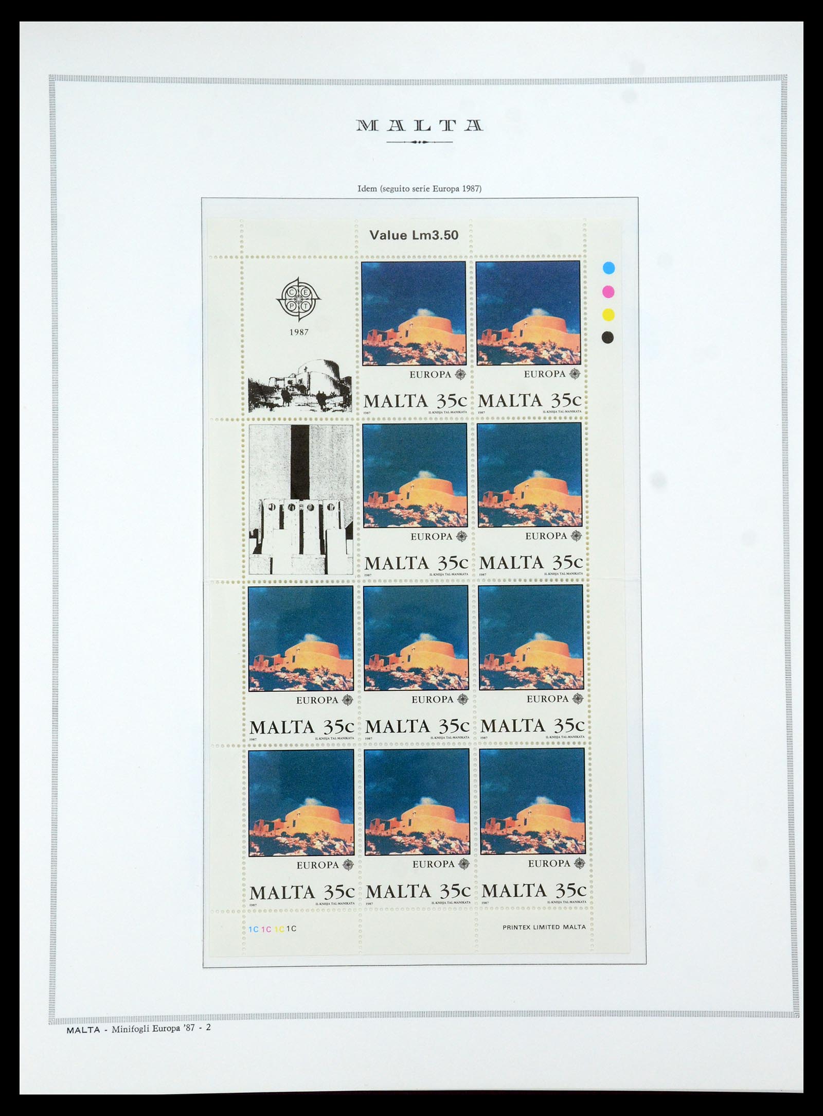 35701 078 - Postzegelverzameling 35701 Malta 1964-2010.